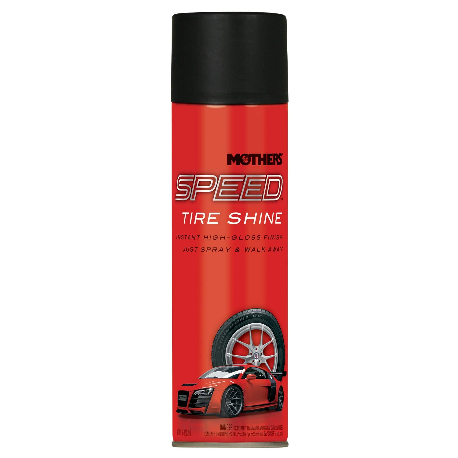 Mothers 16915 Speed Tire Shine, 15 Oz.