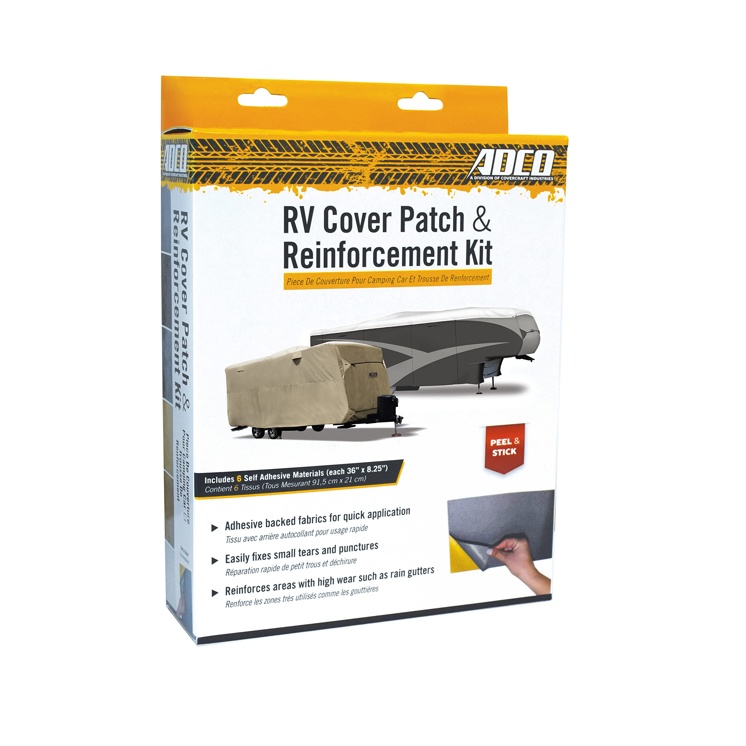 Adco 9024 Universal Rv Cover Patch Kit