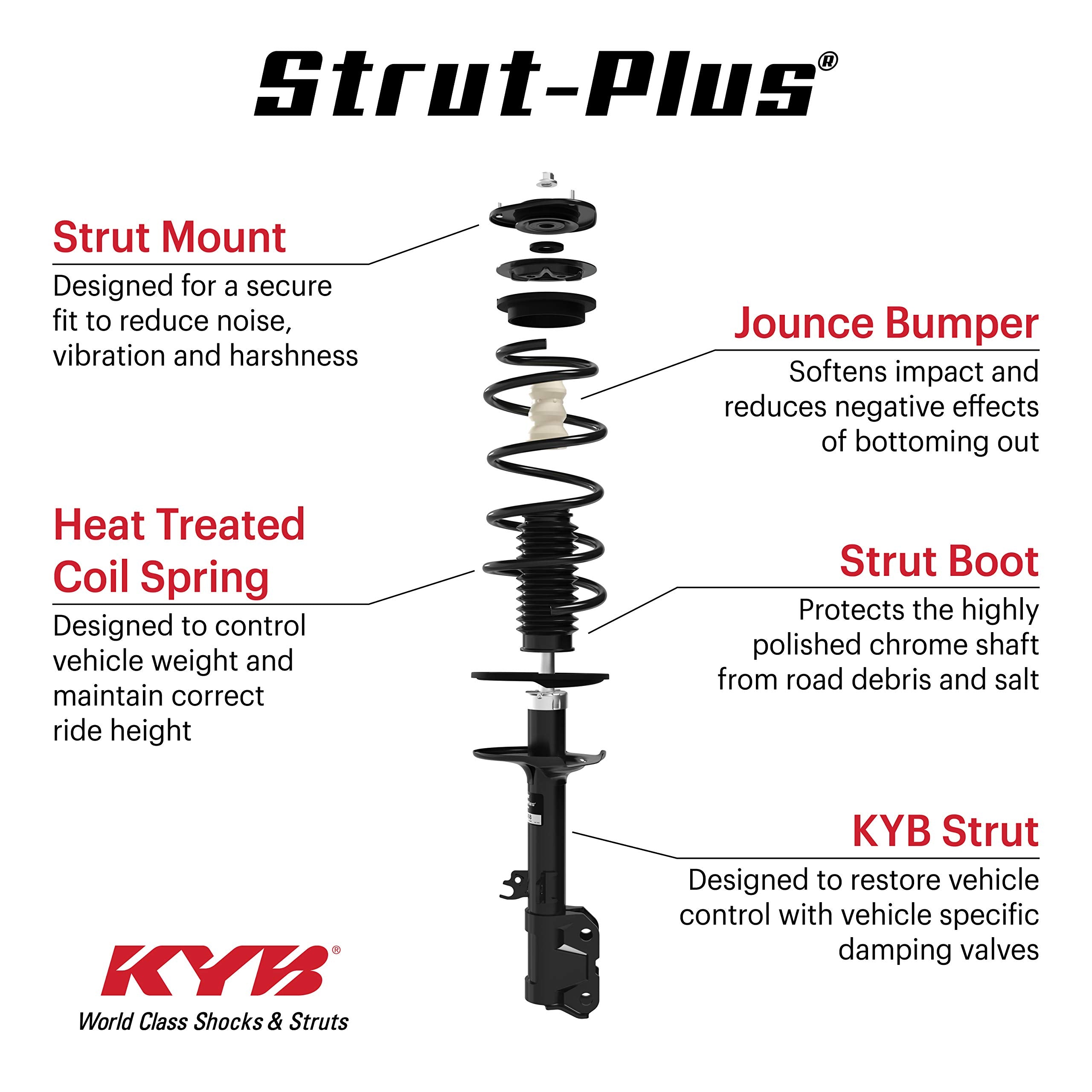 Kyb Sr4240 Strut Plus Complete Assembly