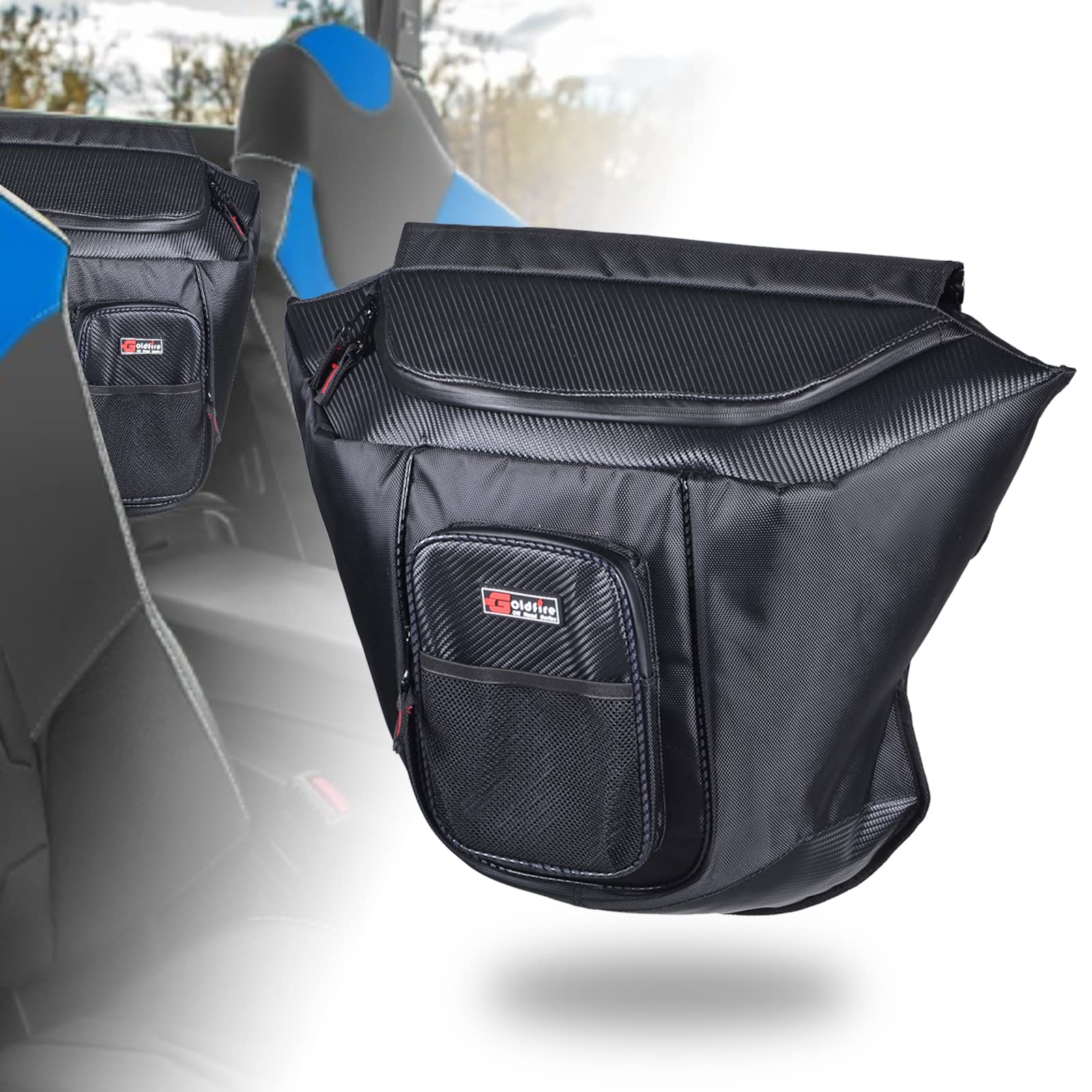 Sresk General 1000 Storage Bag, General 1000 Accessories Behind Seat Storage Bag, UTV Center Seat Bag Tool Porch For Polaris Gen