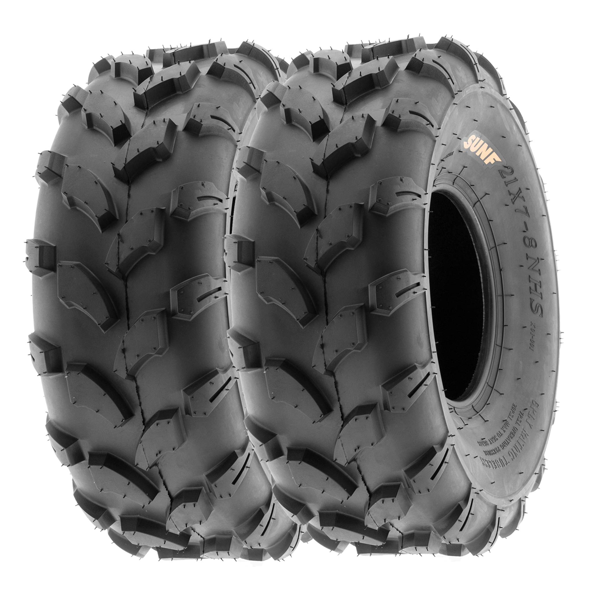 SunF 21x7-8 ATV UTV Muddy Sandy Tire 21x7x8 Mud Sand 6 PR A003 - PAIR of 2