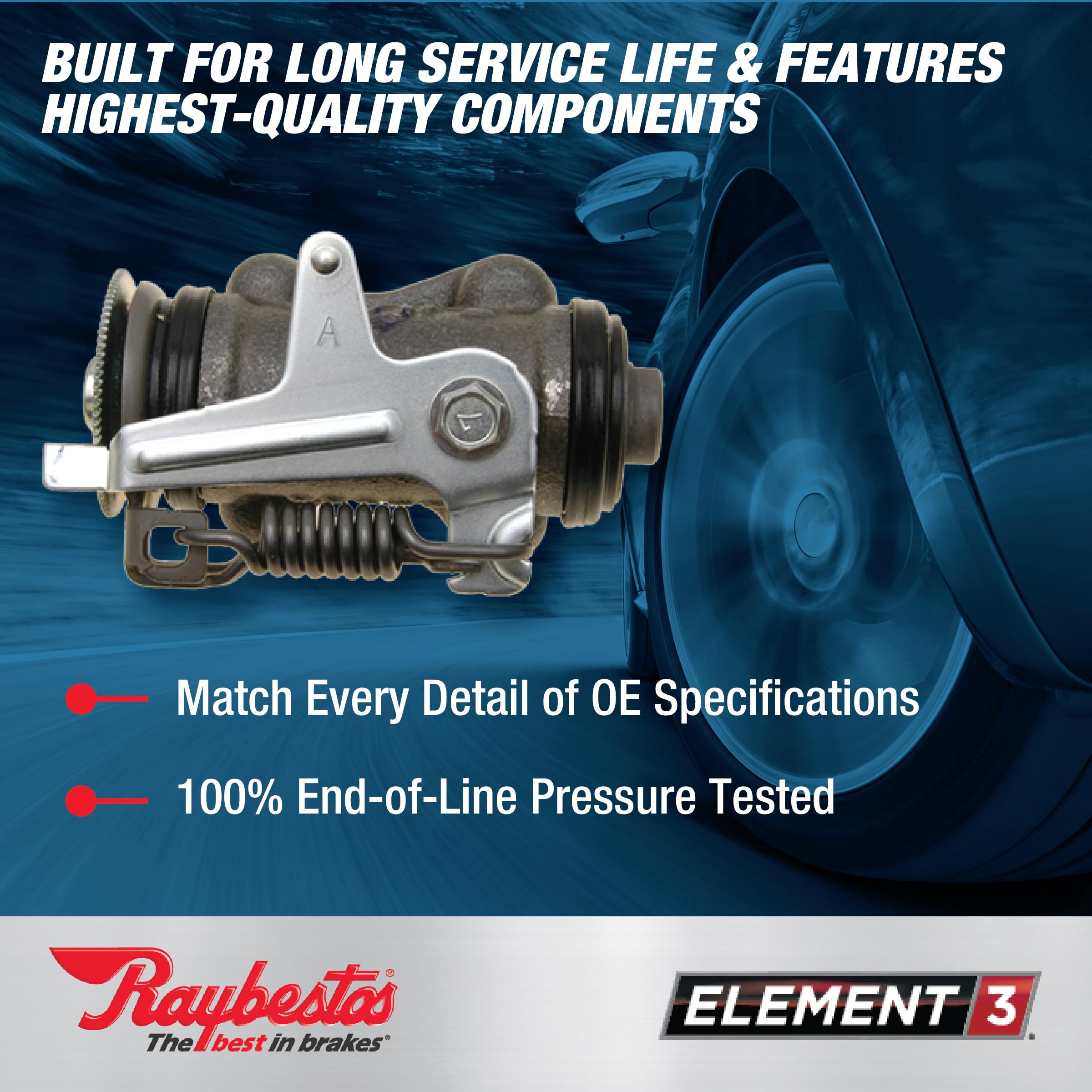 Raybestos WC37967 Professional Grade Drum Brake Wheel Cylinder