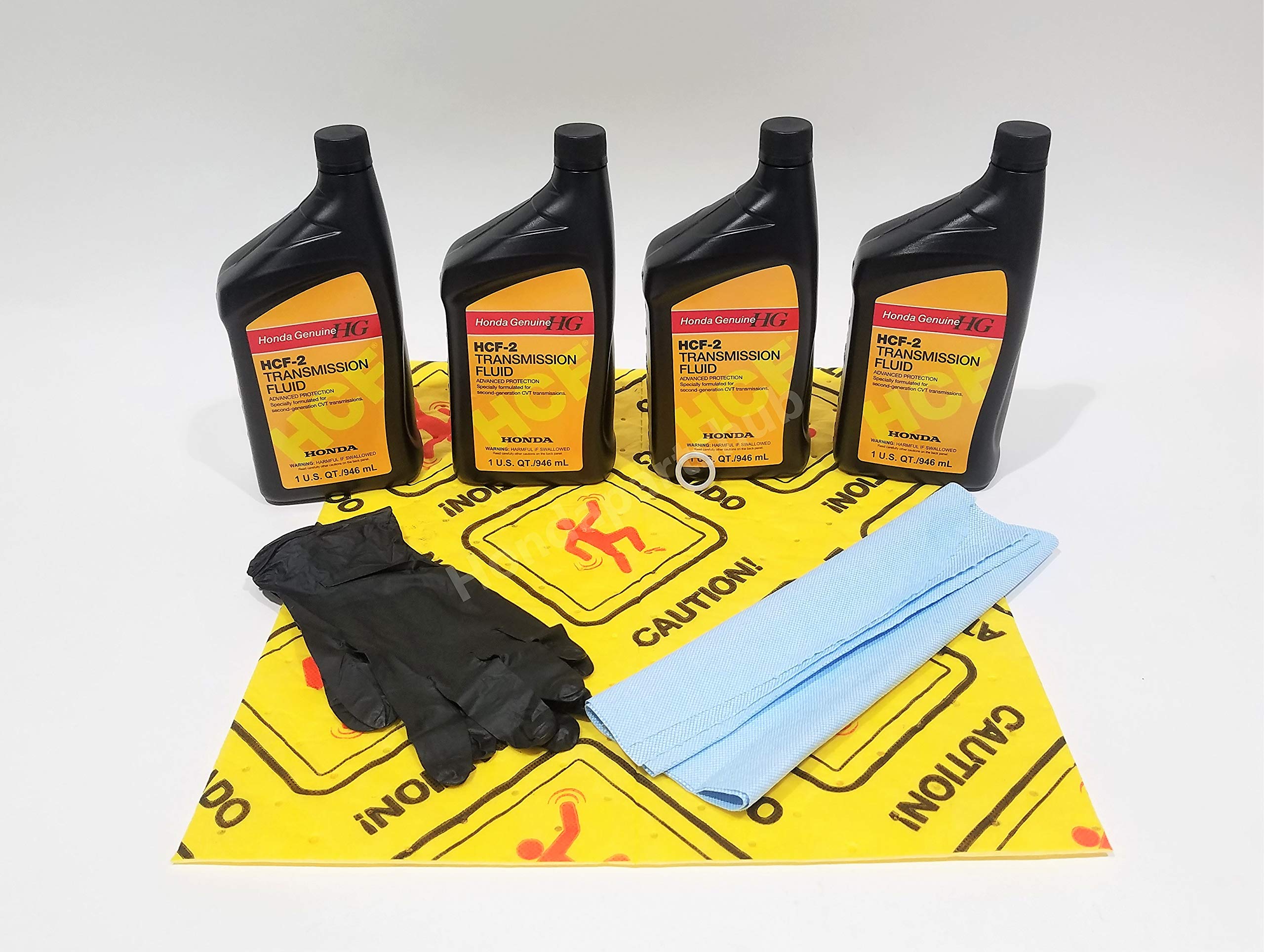 Genuine Honda HCF-2 Fluid, 1 QT (946 ML), Black, Model 08200-HCF2, Engine Oil Additive