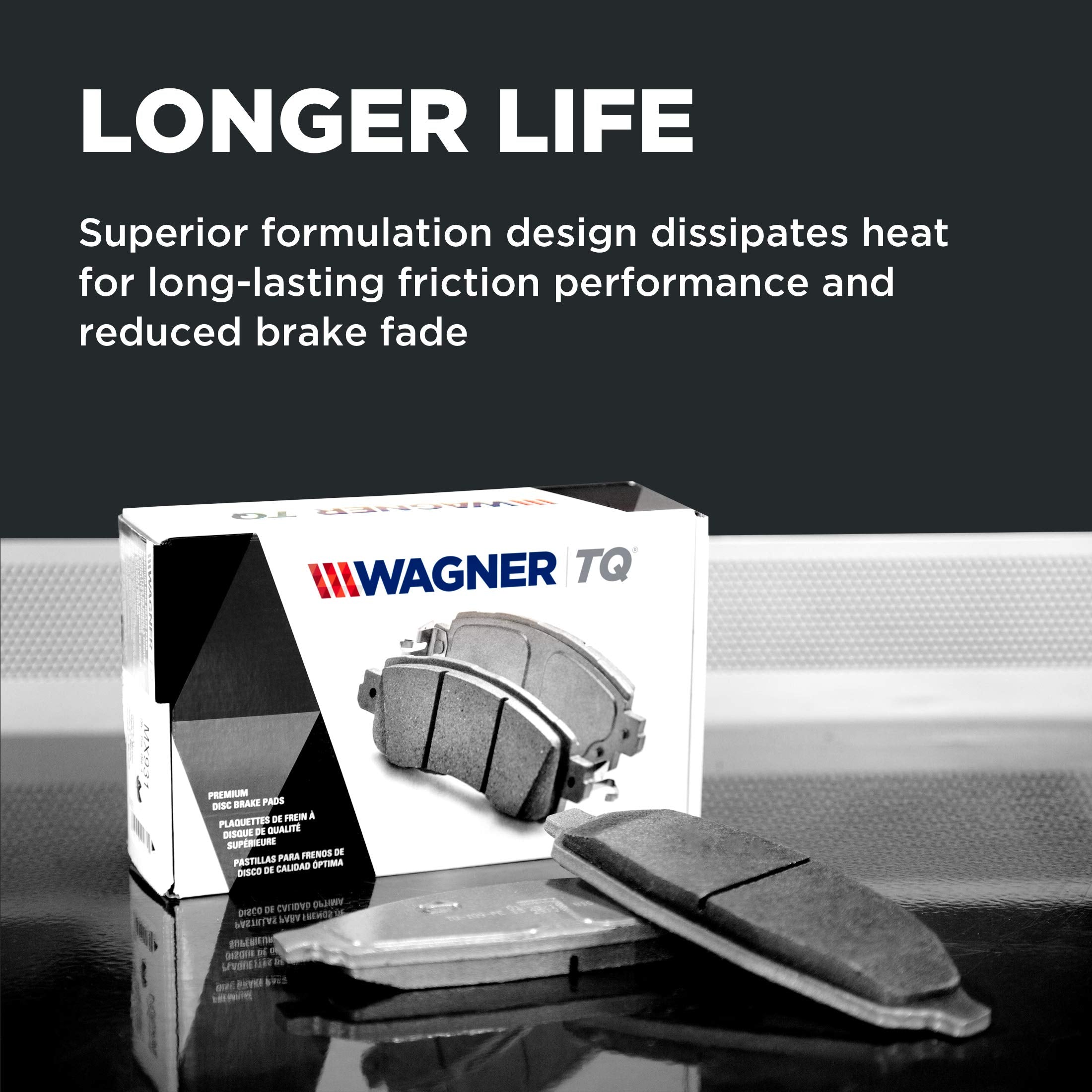 Wagner Thermoquiet Pd618 Ceramic Disc Brake Pad Set