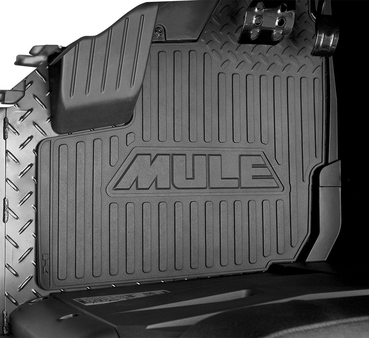 Kawasaki Mule PRO-MX EPS CAMO Floor Mat Set - Rubber, Black, 2019-2023 Model