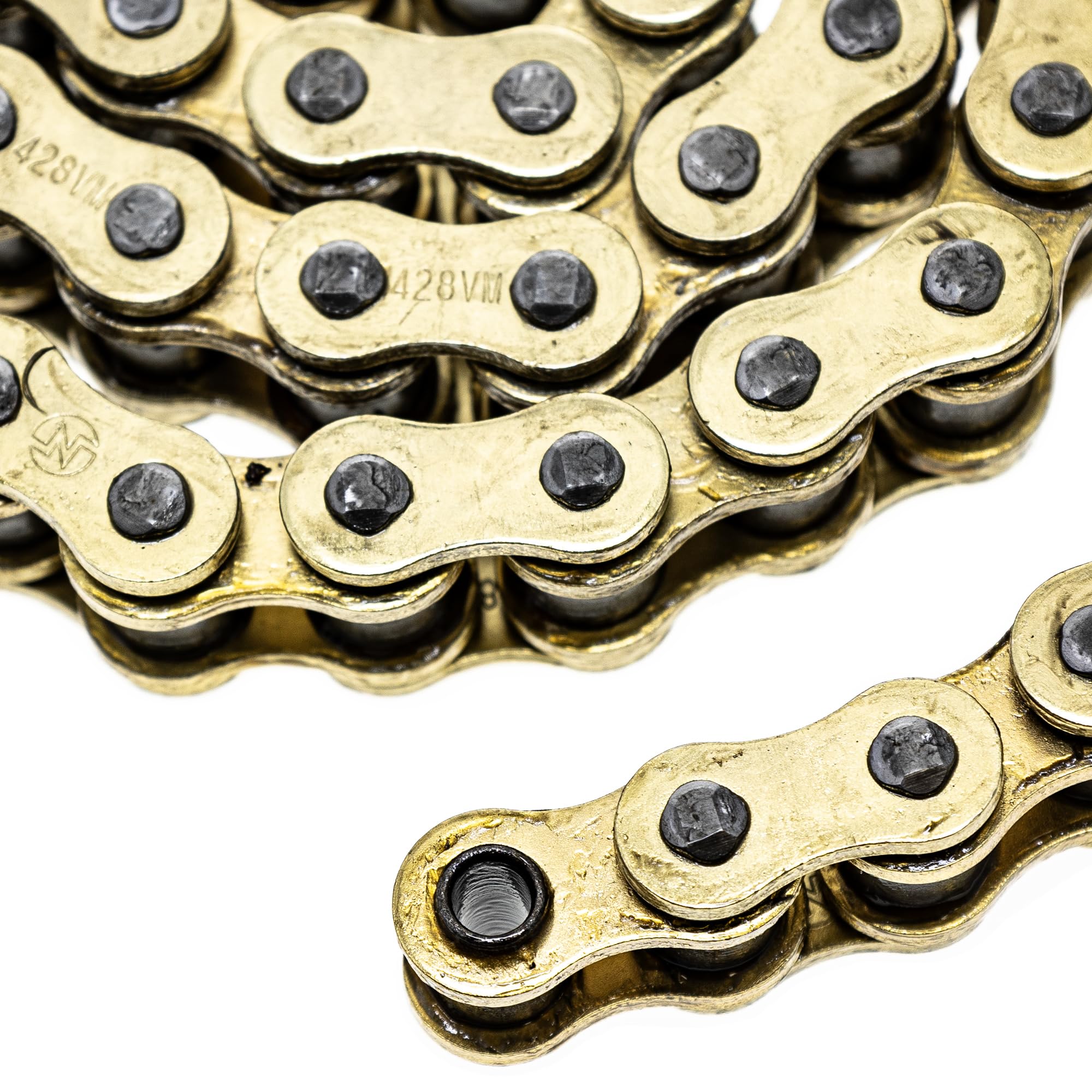Niche Gold 428 X-Ring Chain 138 Links With Connecting Master Link