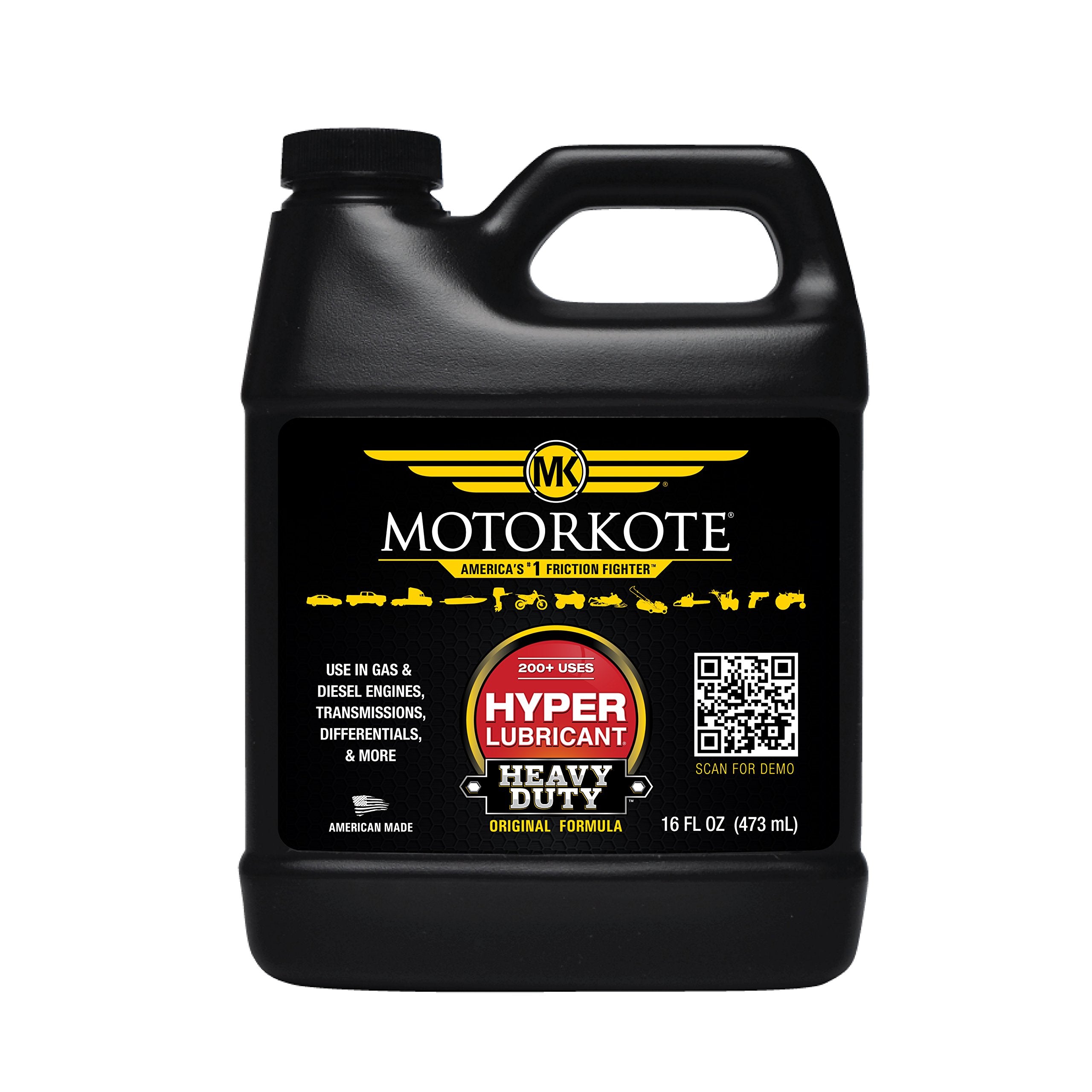 Motorkote Heavy Duty Hyper Lubricant, 16-Ounce, 6-Pack, Model MK-HL16-06-6PK