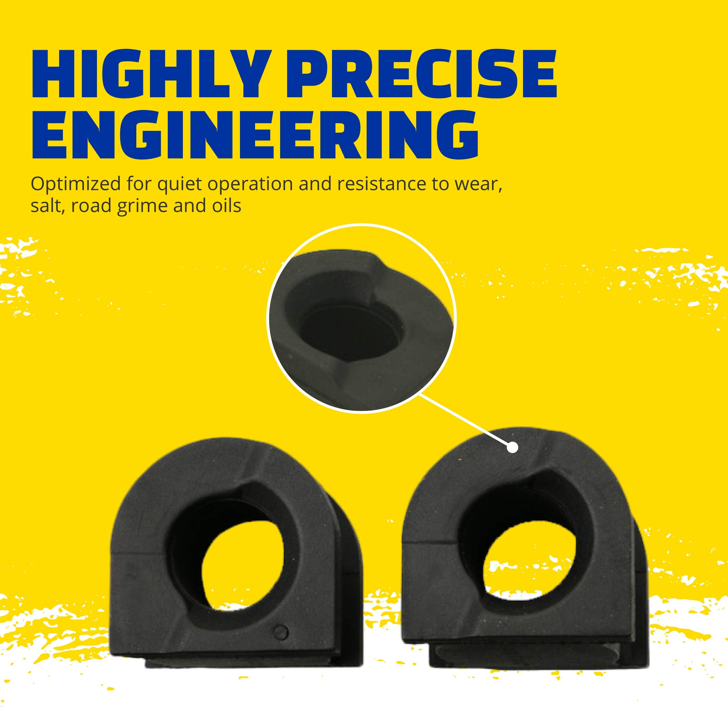 Moog K201457 Suspension Stabilizer Bar Bushing Kit For Porsche Cayenne