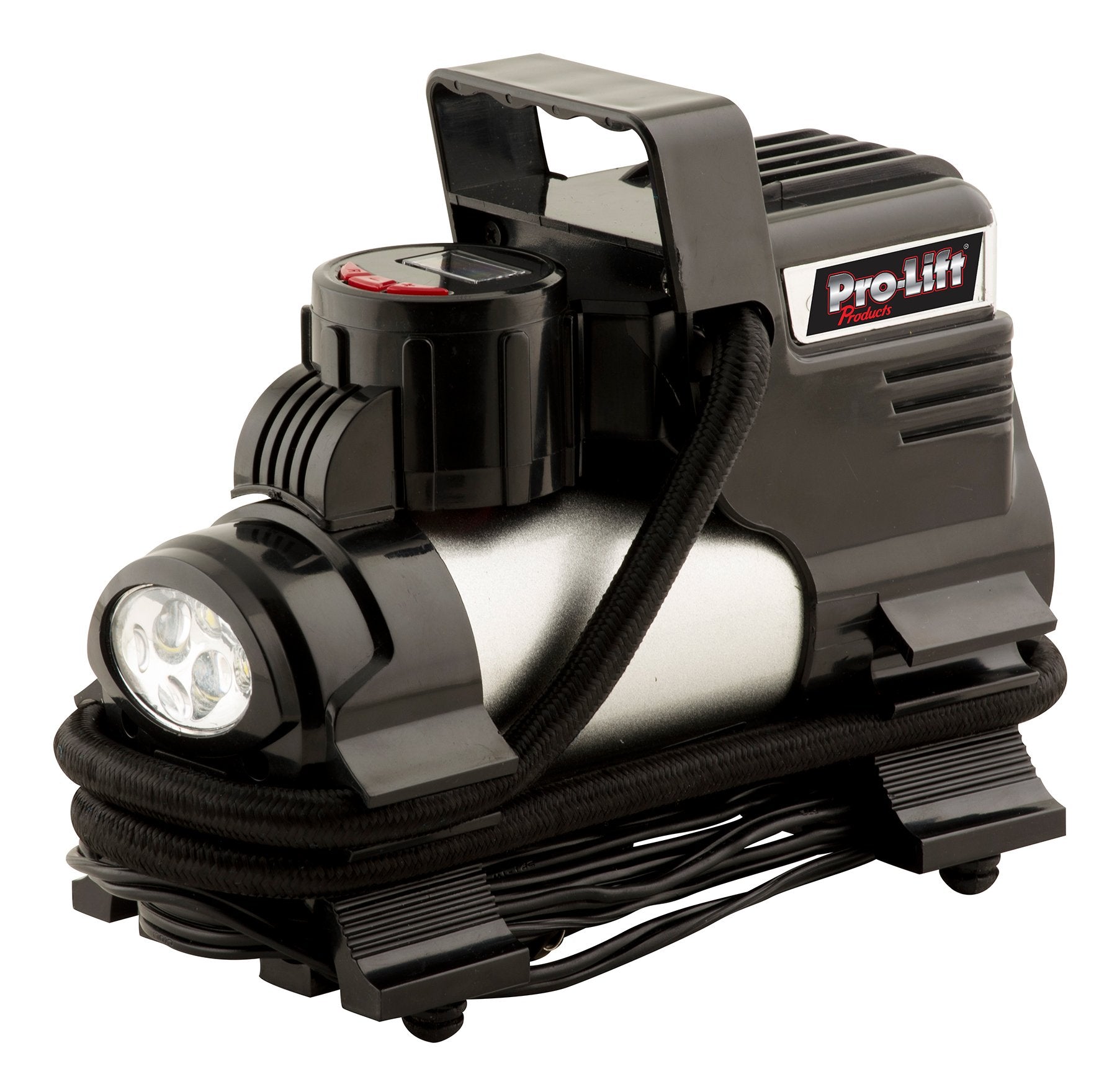 ProLift W1808 12V Air Inflator with Digital Gauge (Preset Tire Pressure, LED Display)
