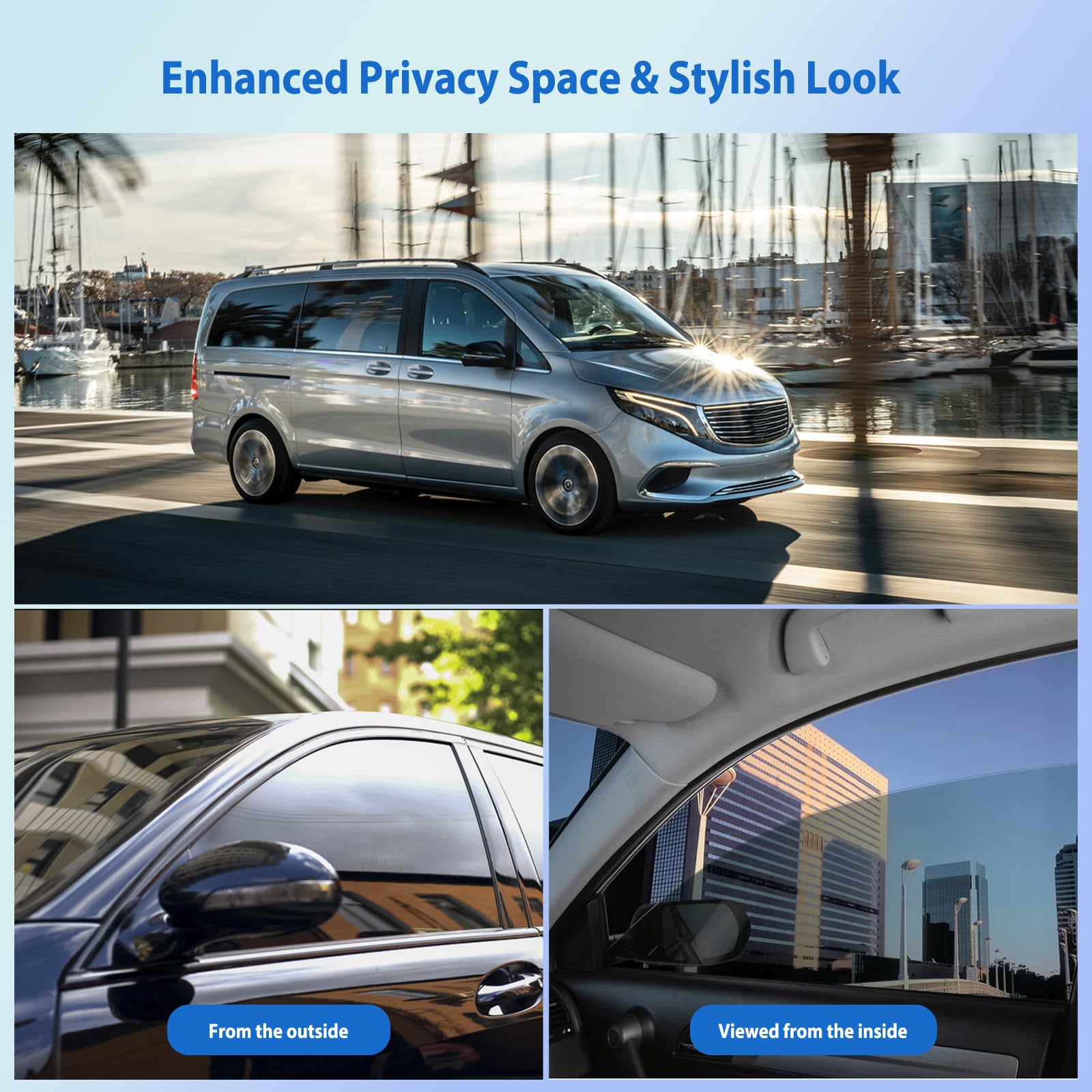 ARANA Nano Ceramic Car Window Tint Film 5% Percent - 30'' x15FT Heat & UV Blocking, Privacy Anti-Glare, Scratch & Explosion Proo