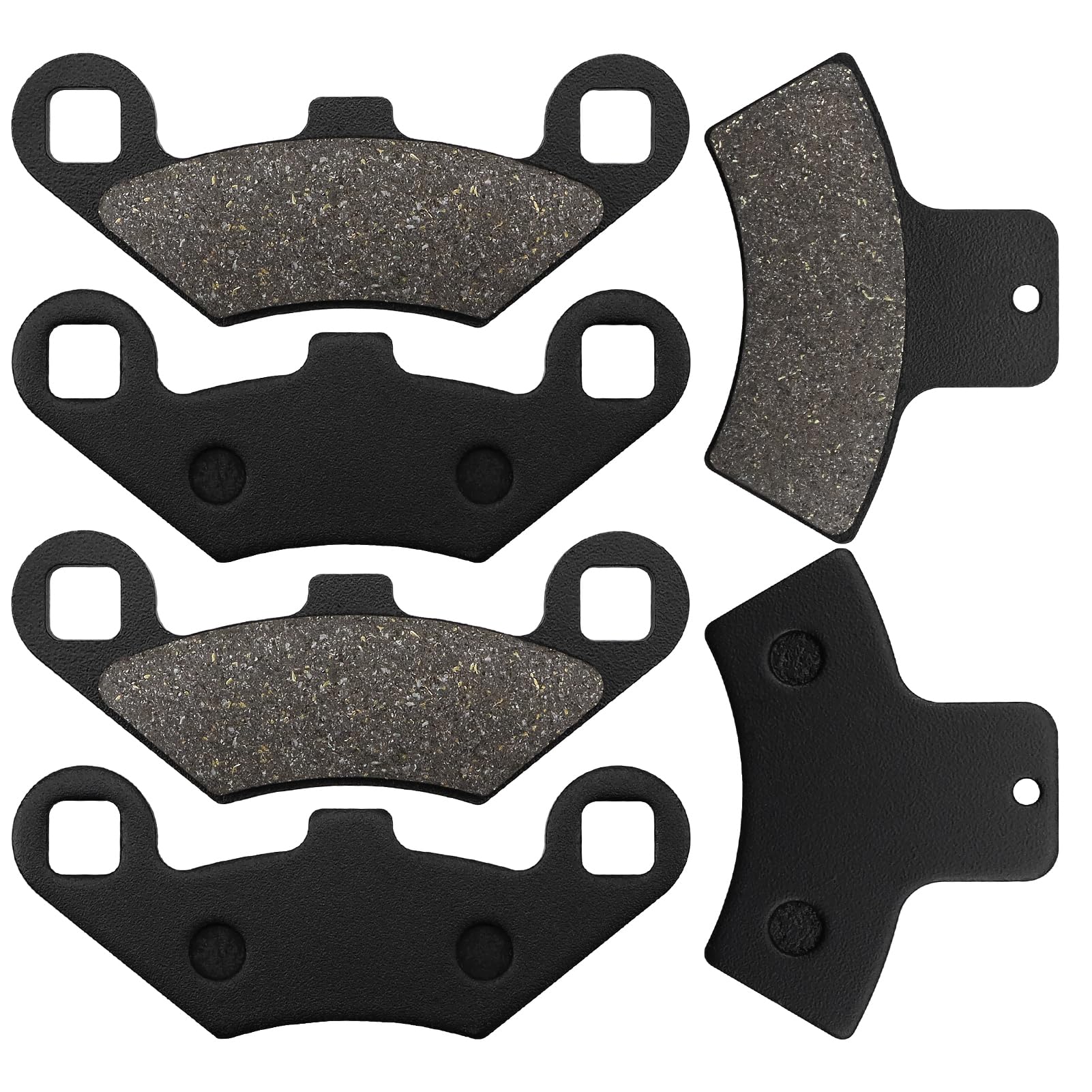 ZICOO Front & Rear Brake Pads for Polaris Sportsman 500 4x4 HO 335 400 Scrambler 500 Magnum 325 TrailBlazer 250 400 Trail Boss 3