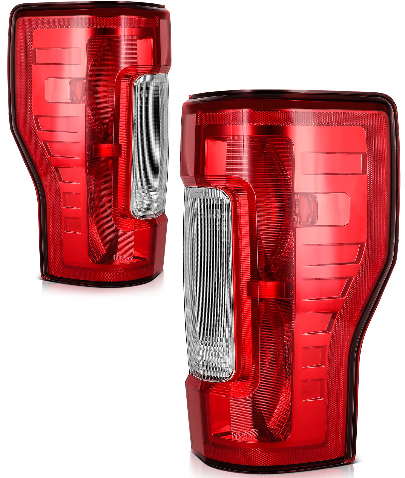 LBRST Tail Lights Fit 2017-2019 for F-250 Super Duty, 2017-2019 for F-350 Super Duty Driver & Passenger Side Tail Light Assembly