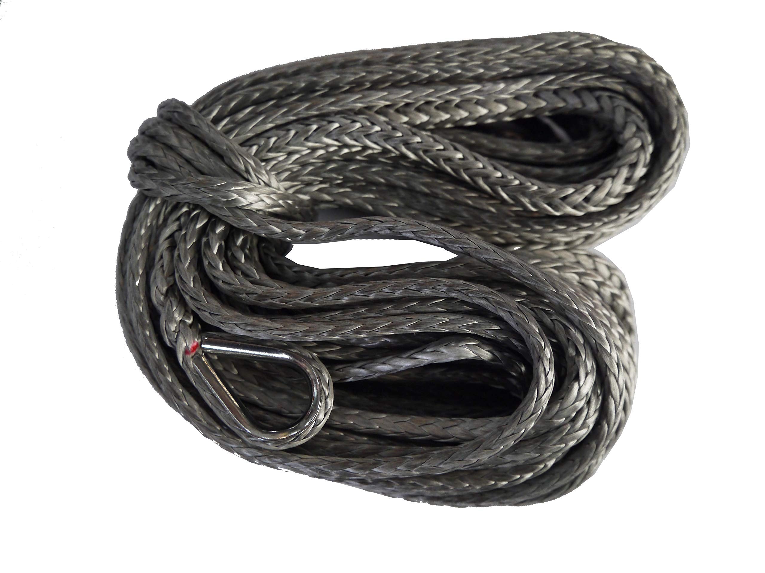 TrailFX Synthetic Winch Cable 40 Foot x 15/64 Inch 4500 lb Capacity Replacement Rope for Winches up to 10000 lbs TrailFX WA029