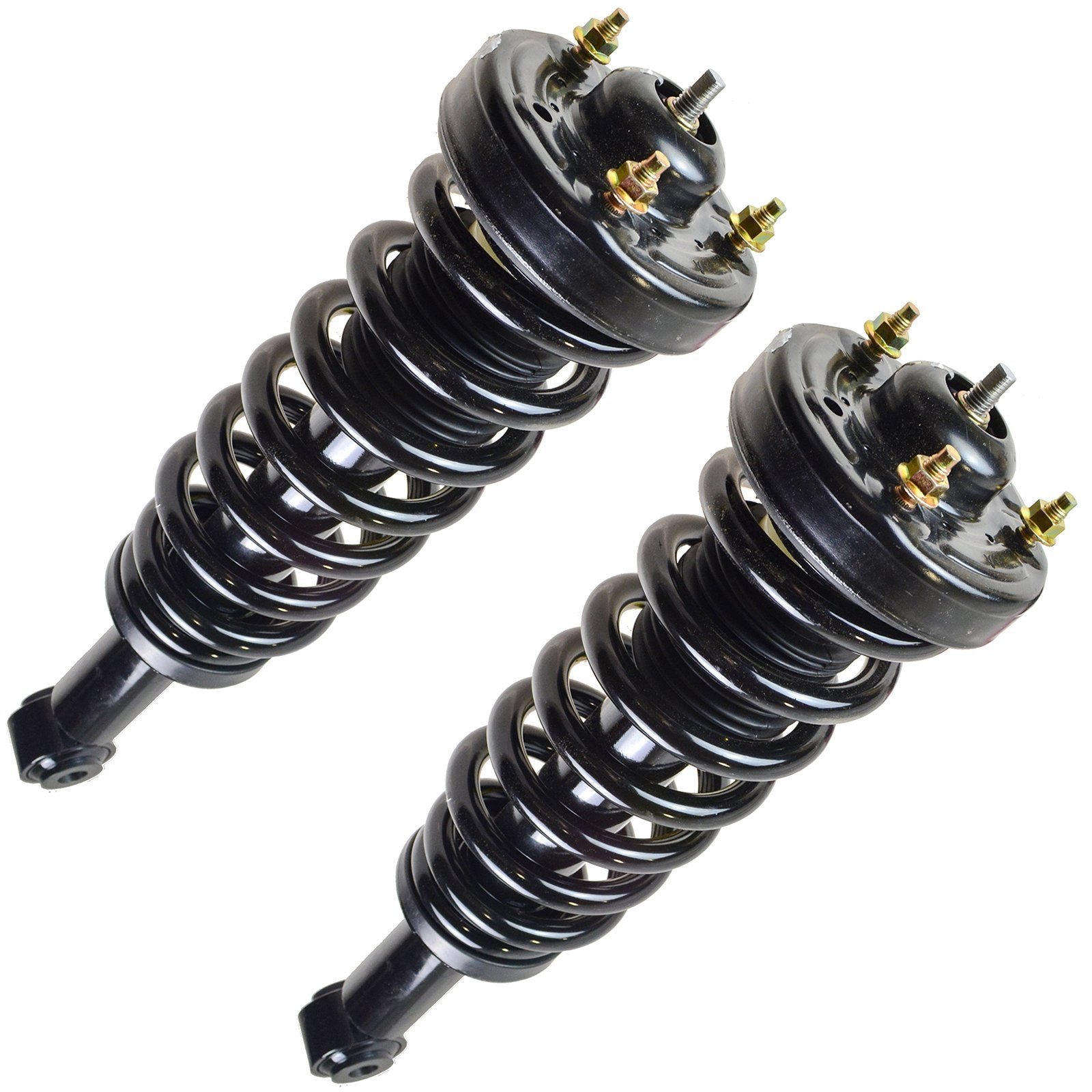 Trq Front Strut & Coil Spring Assembly Set Driver & Passenger Sides Compatible With 09-13 Ford F-150