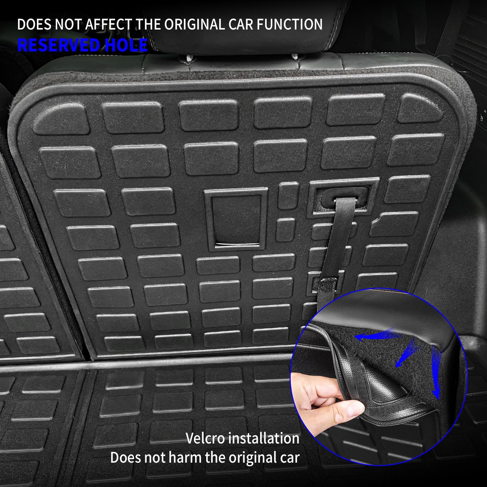 Rongtaod Cargo Mat for 2021-2025 Kia Sorento, TPE All Weather Trunk Liner, 27.17x21.66x1.58 inches, Includes