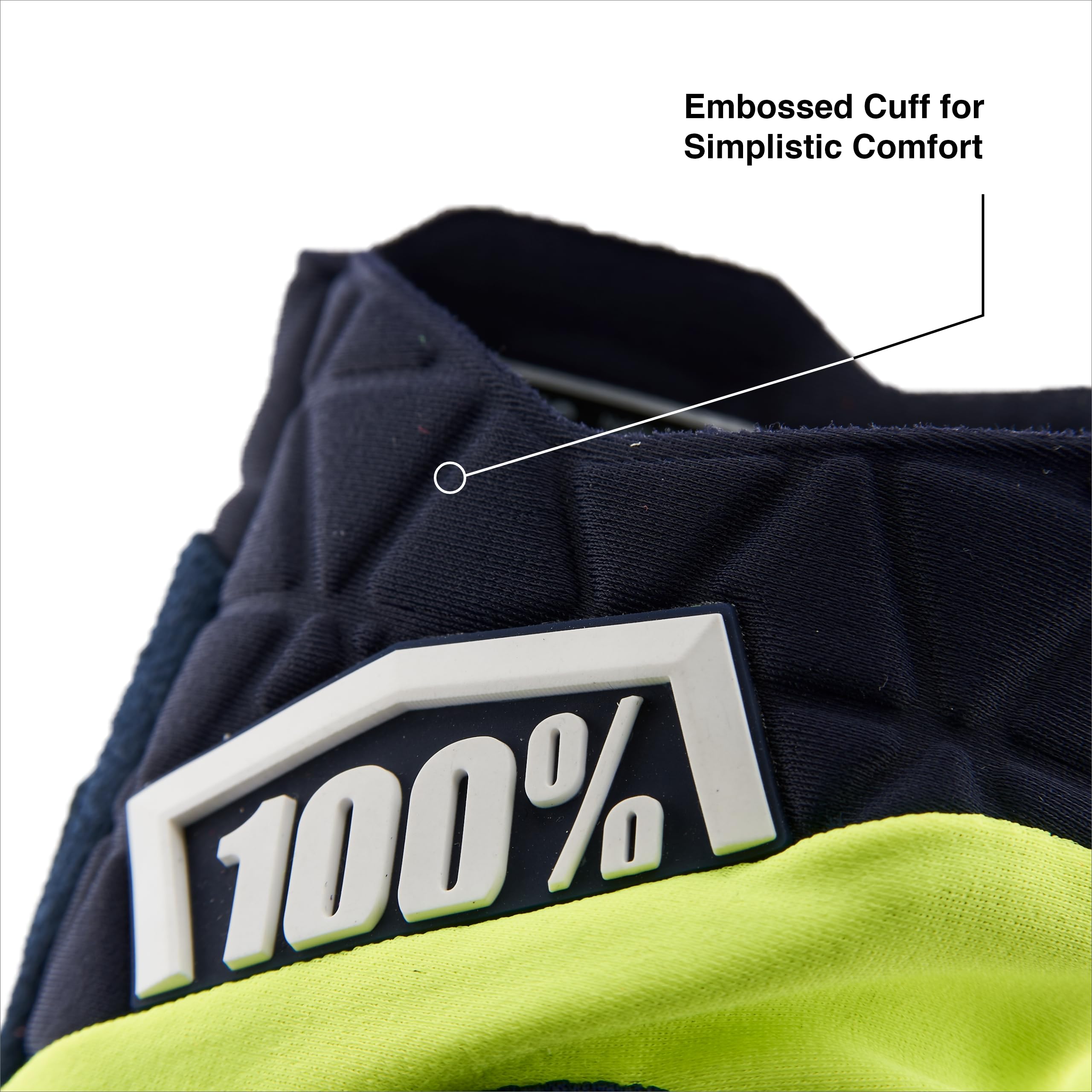 100% Hydromatic Brisker Cold Weather Motocross And Snowmobile Gloves - Warm Water Resistant Mx & Powersport Racing Protective Gear (L - Black)