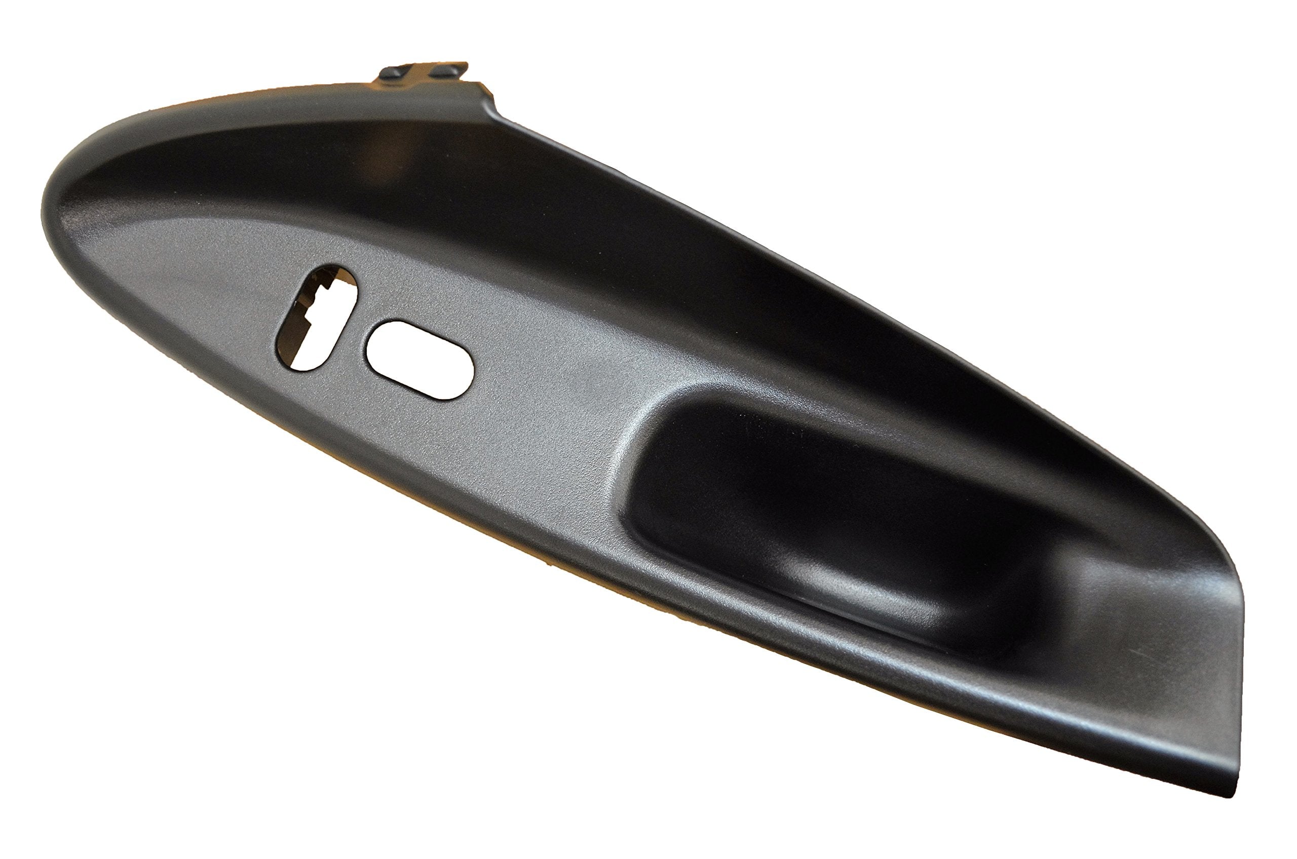 Pt Auto Warehouse Fo-2085A-Fr - Inside Interior Inner Door Panel Pull-Handle Switch Housing Repair Kit, Textured Black - Passeng