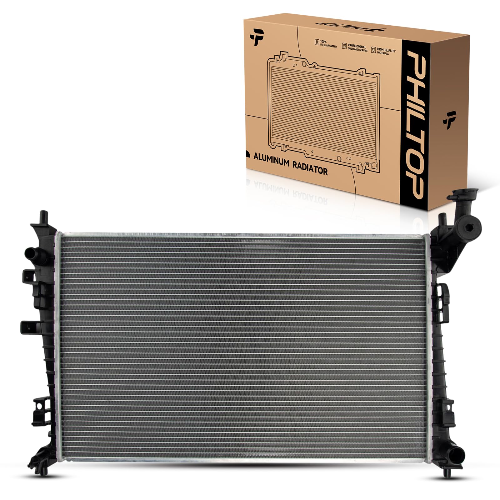 PHILTOP Car Radiators Compatible with 2008-2011 Focus CU13087
