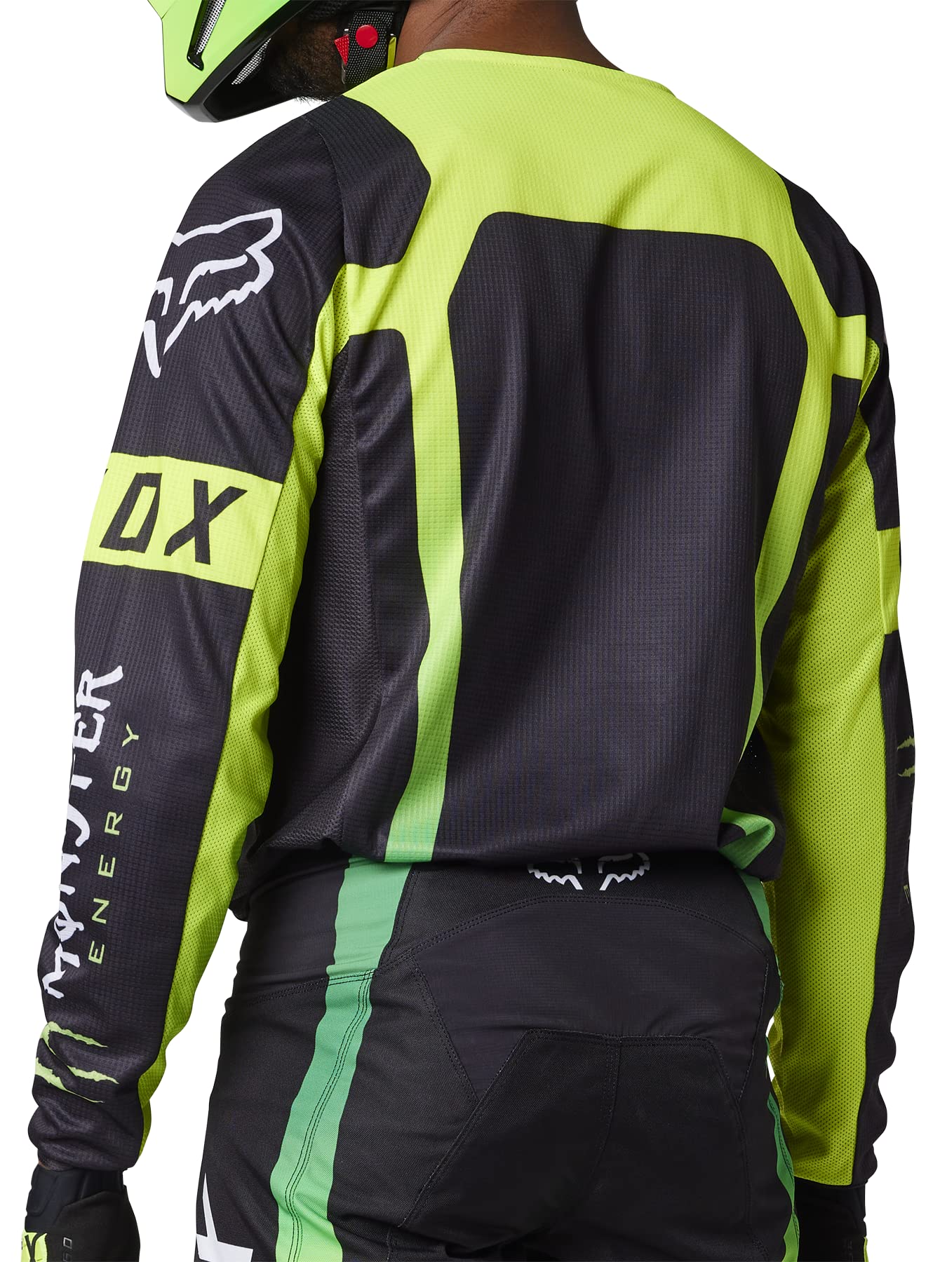 Fox Racing Men'S 180 Monster Motocross Jersey, Black, X-Small