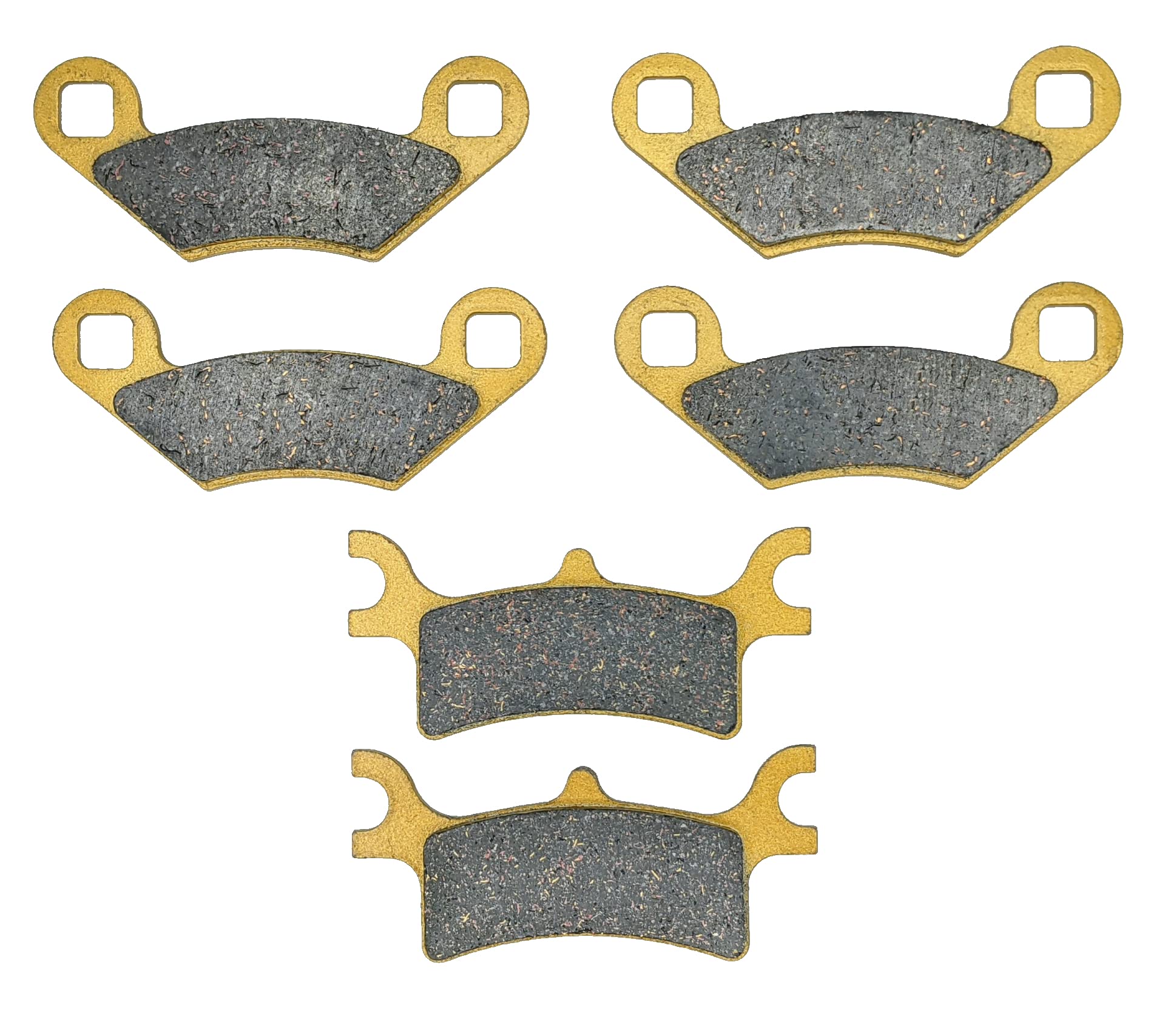 Traild Ceramic Brake Pad Set for Polaris Sportsman 400/450/500/600/700/800 (2002-2009) - Front & Rear