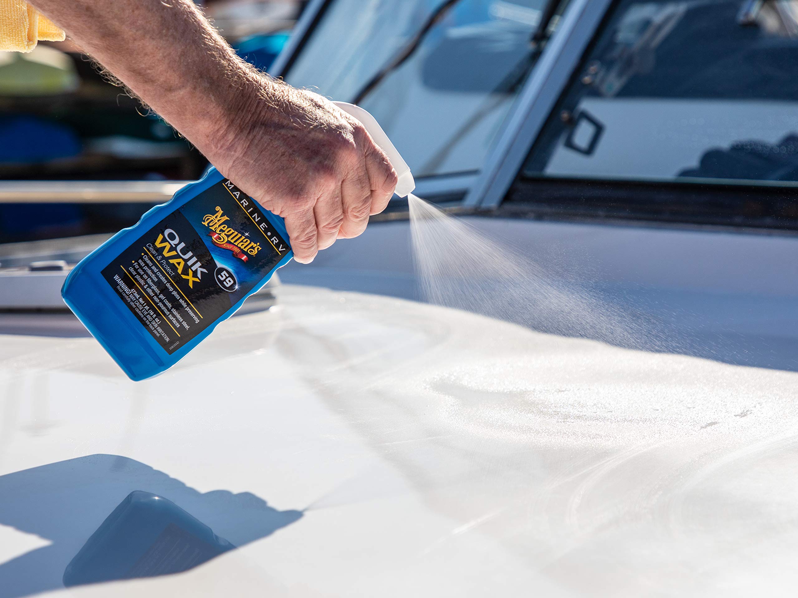 Meguiar   S M5916 Marine/Rv Quik Wax Clean & Protect, 16 Fluid Ounces