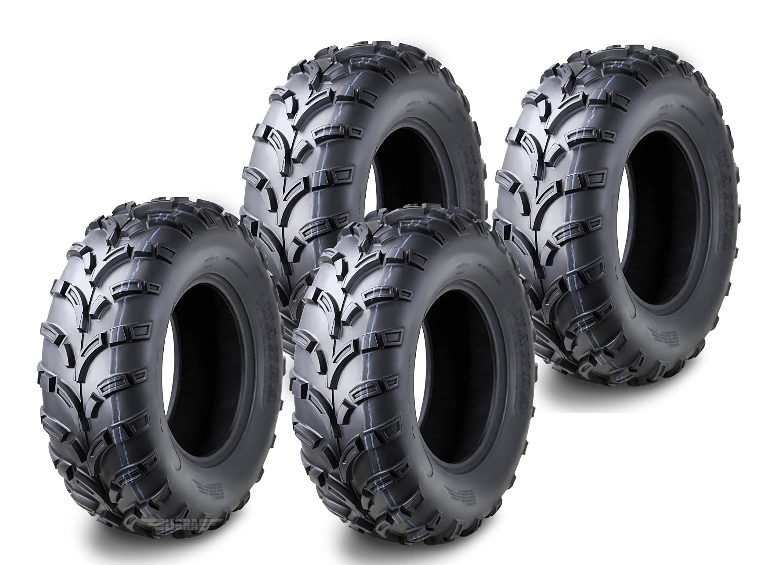 Wanda Set 4 Atv Tire At 24X8-12 24X8X12 /6Pr P373-10202
