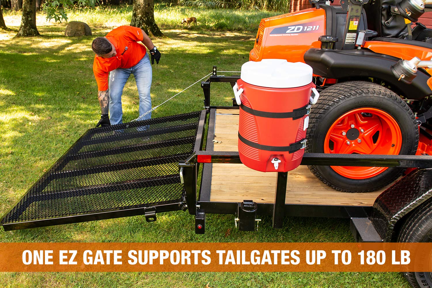 Buyers Products 5201000 EZ Gate Tailgate Assist, Reduce Physical Strain With Trailer Tailgates, Mounting Hardware Included, Hand