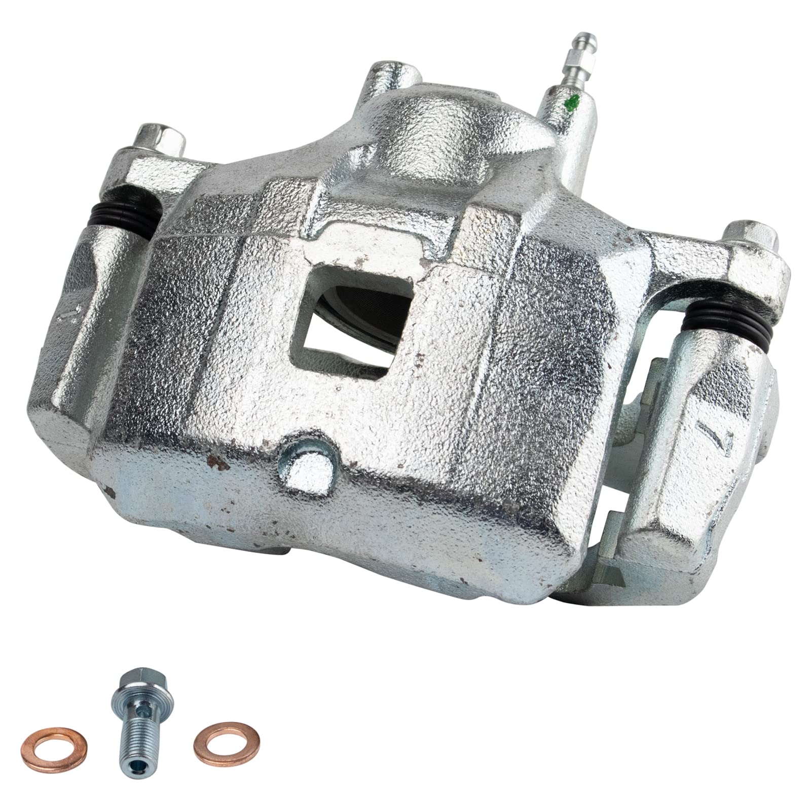 Trq Front Brake Caliper Set Compatible With 2008-2016 Mitsubishi Lancer 2007-2017 Outlander 2011-2016 Outlander Sport