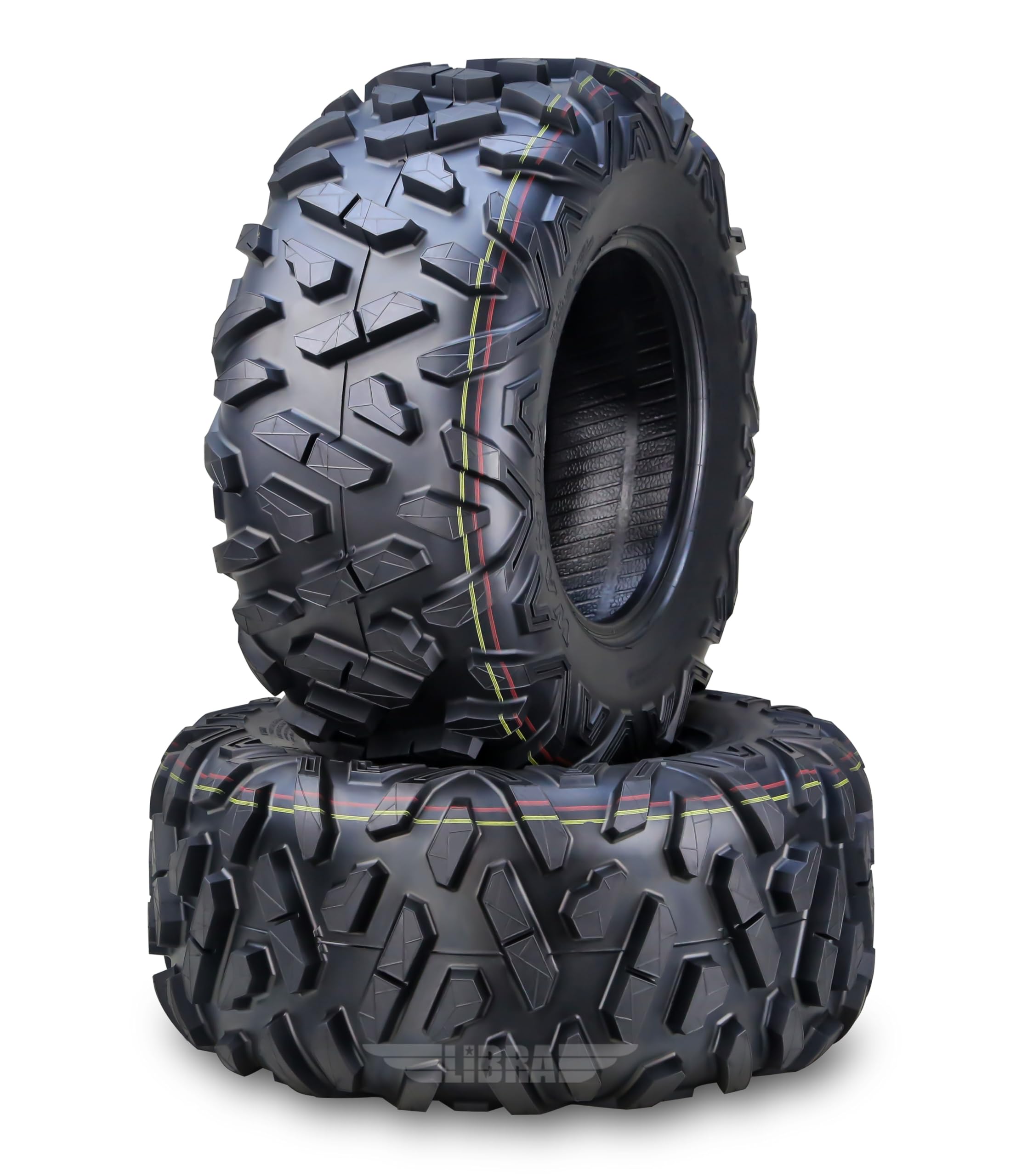 Wanda Utv Atv Tire 23X10-10 23X10X10 255/65-10 6-Ply Bighorn Style,Set 2, 10422