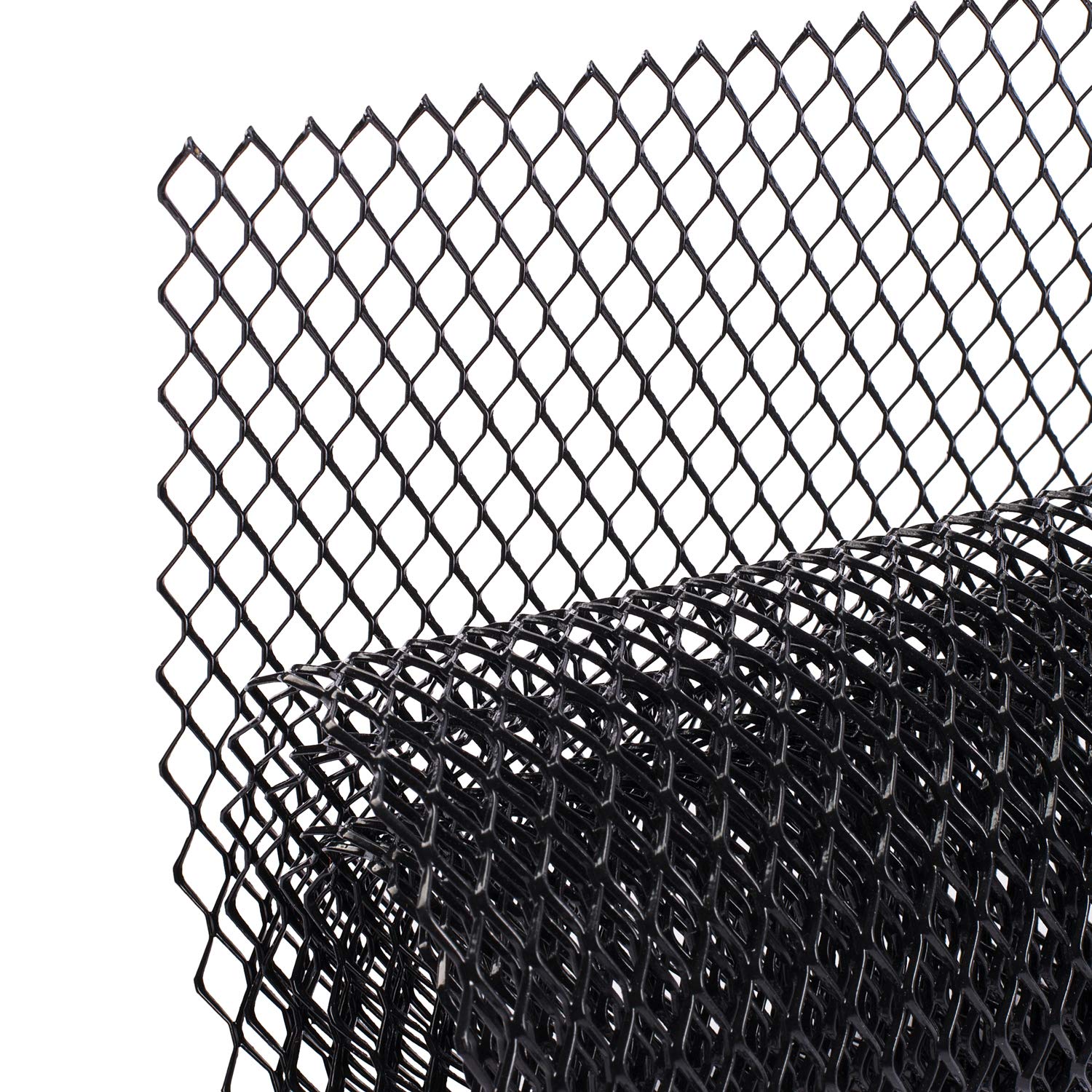 Aggauto Universal 40''X13'' Car Grill Mesh - Aluminum Alloy Automotive Grille Insert Bumper 6X12Mm Hexagon Hole, One Of The Most