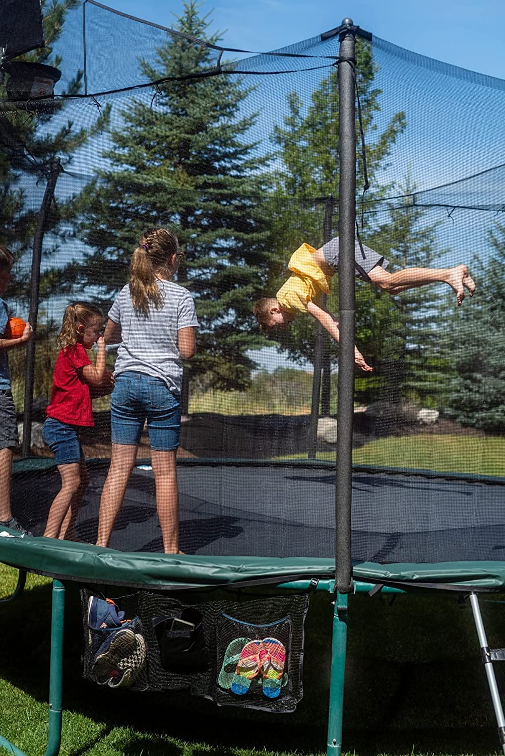 Trampoline Pro 147'' Mat With 72 Rings For 14Ft Round Frame And 6.5'' To 7.0'' Springs