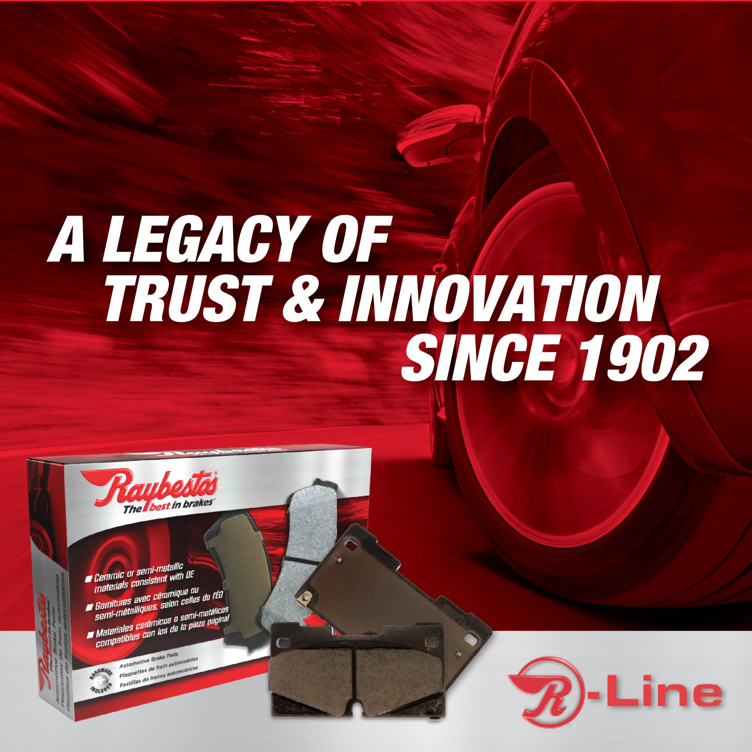 Raybestos Mgd370Mh Reliant Brake Pad Set