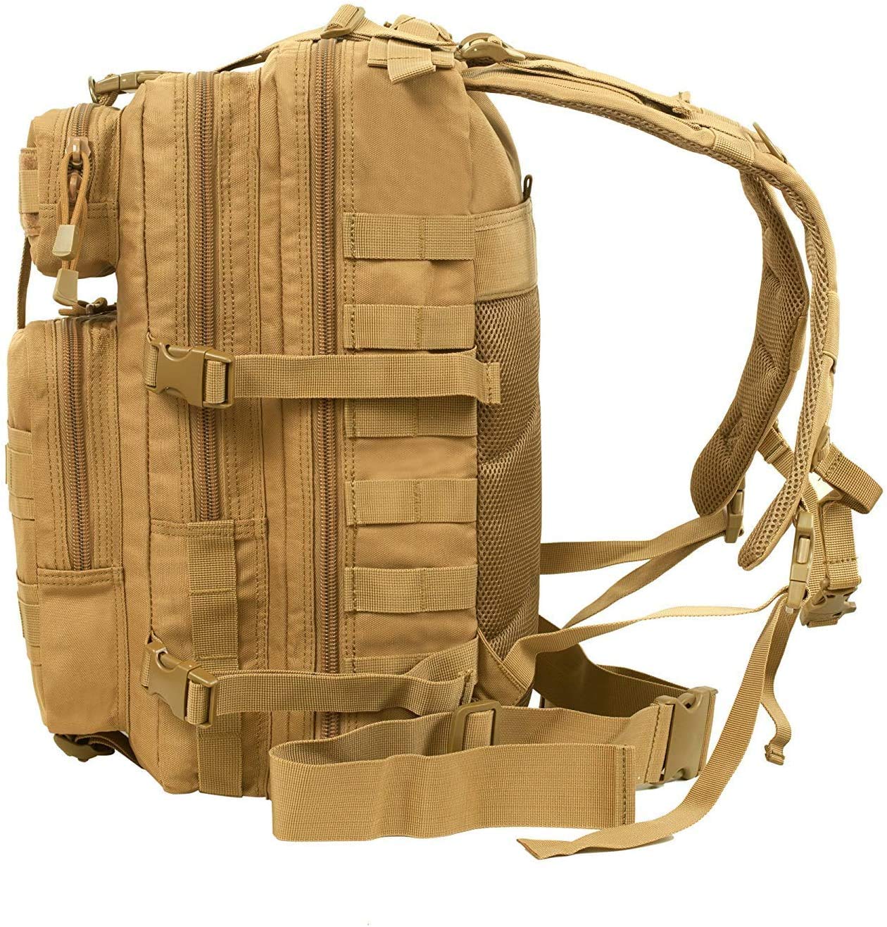 Seibertron Motorbike Backpack 37L Khaki Motorcycle Bag Outdoor Sports One Size Polyester