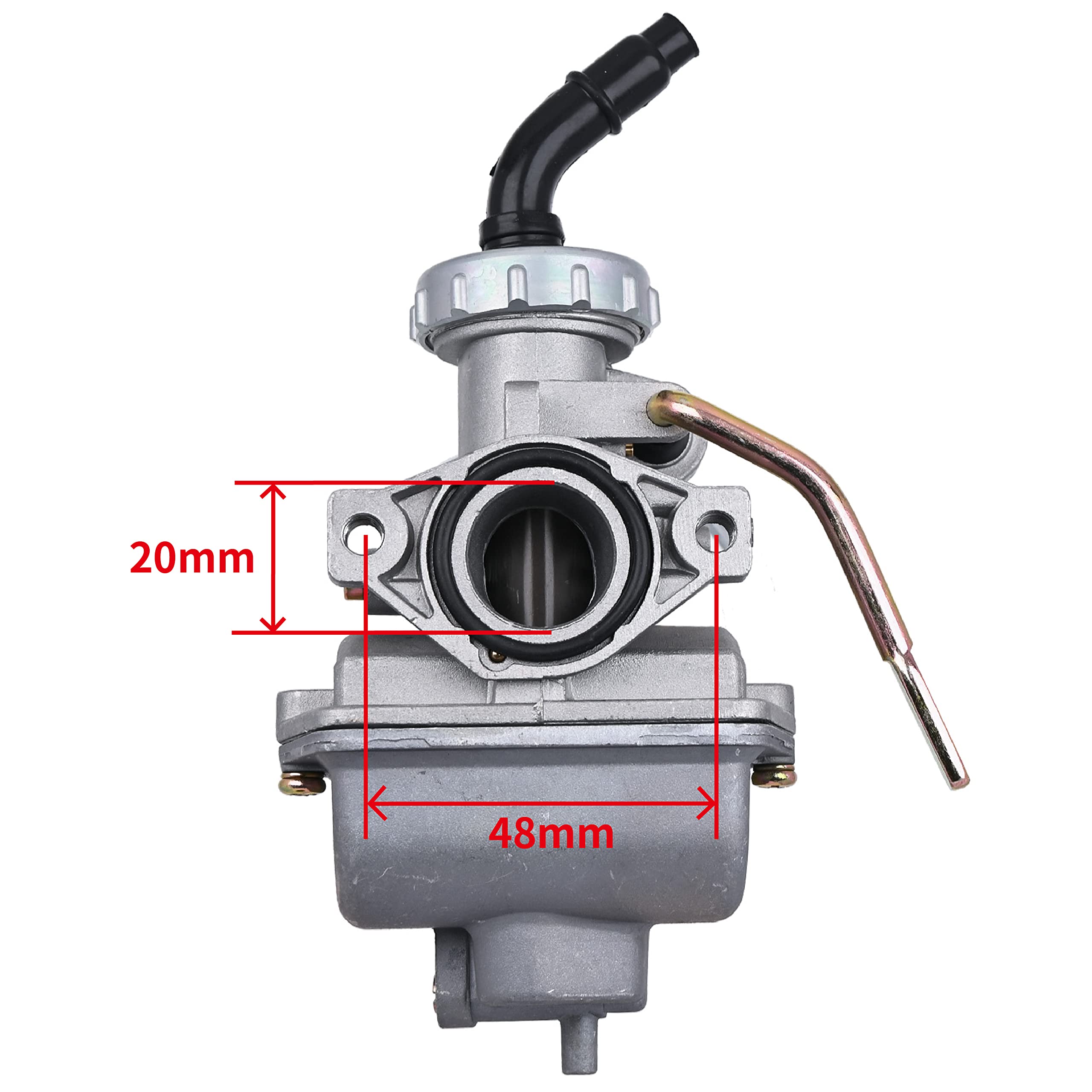 Aylux PZ20 Carburetor for TaoTao Kuzuma Baja 50cc 70cc 90cc 100cc 110cc 125cc Chinese Made 4 stroke ATV Go karts Moped Scooter f
