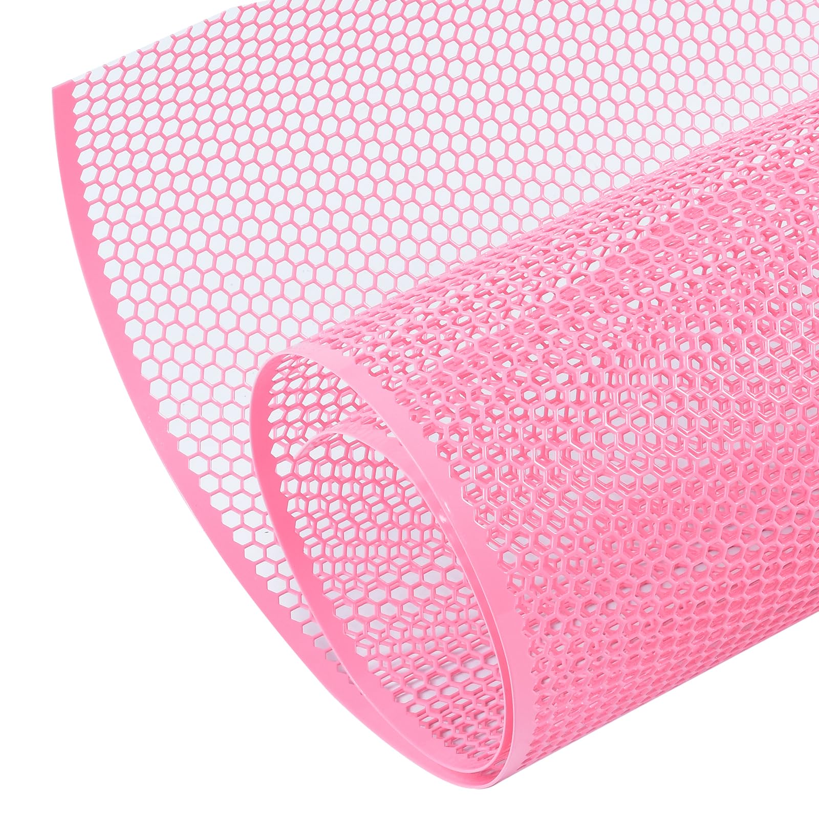 Aggauto Universal 40 ''X13 '' Car Grill Mesh - Aluminum Alloy Automotive Grille Insert Bumper Honeycomb Hole 6Mm Spacing 1Mm, On