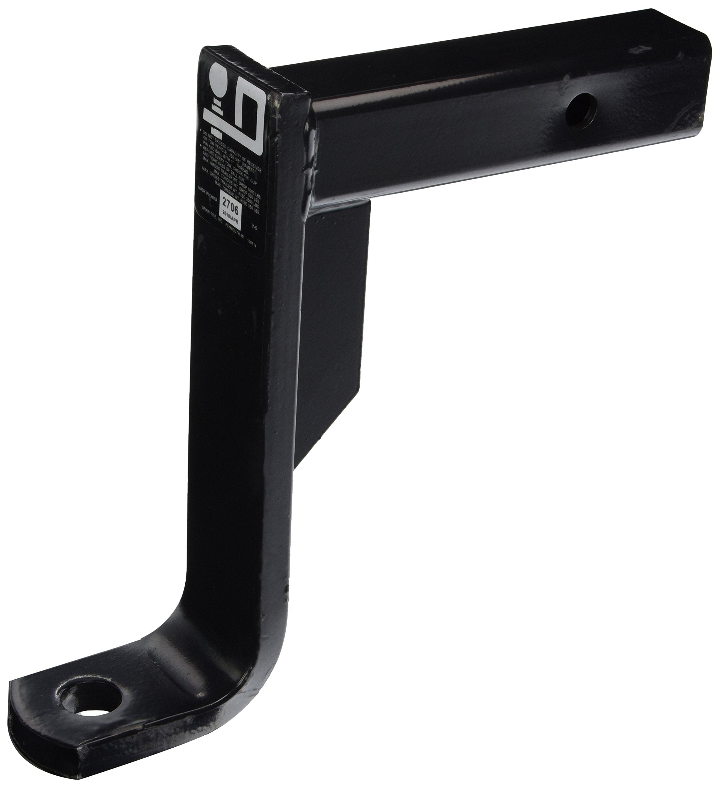 Reese 2706 Draw-Tite Class Iii Trailer Hitch Ball Mount - 9'' X 11'', 5000 Lbs. Or 9'' X 9-34'', 3,500 Lbs.