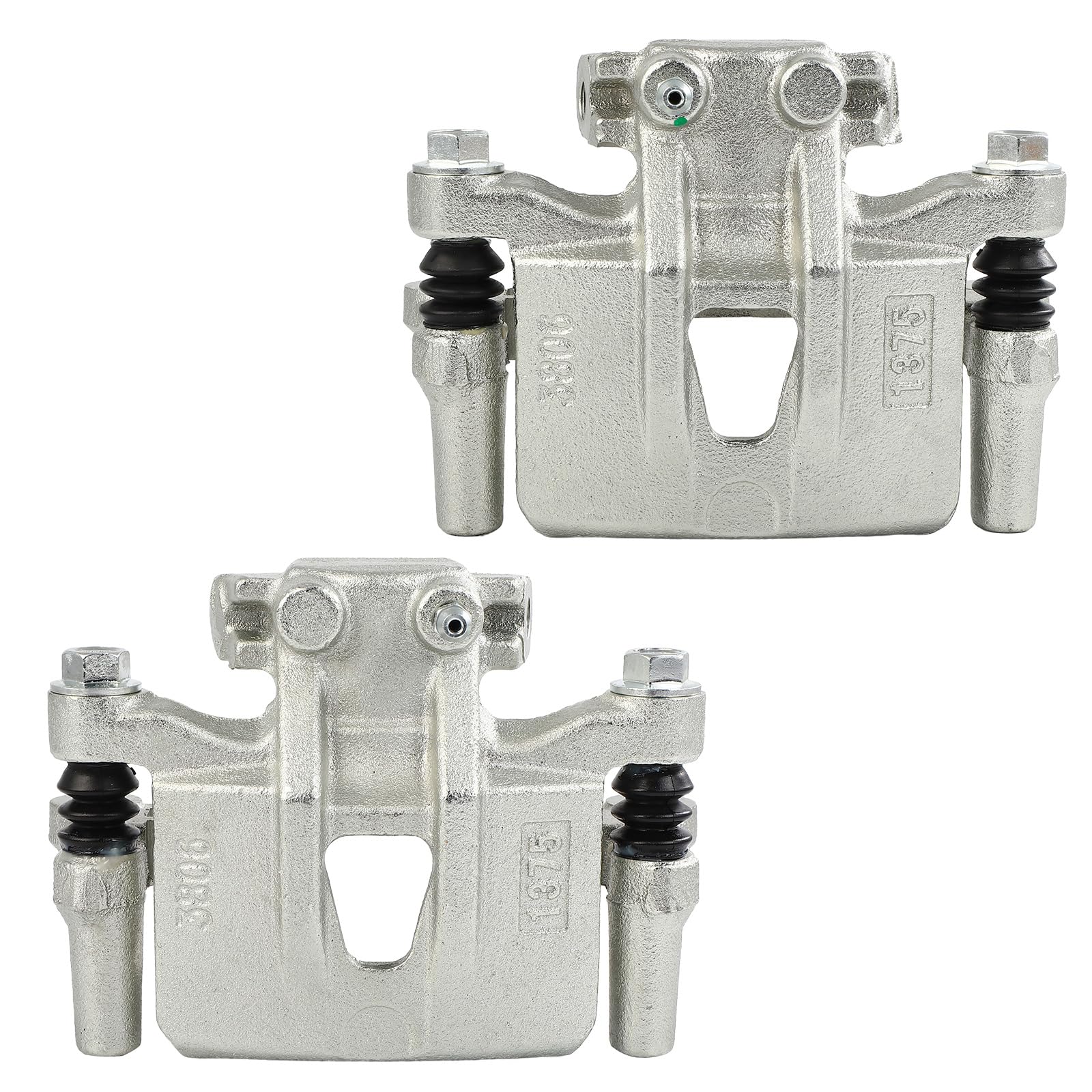 cciyu 19B3584 19B3585 Rear Left & Right Brake Caliper with Bracket Fit For Mitsubishi For Lancer 2009-2015,For Mitsubishi For Ou