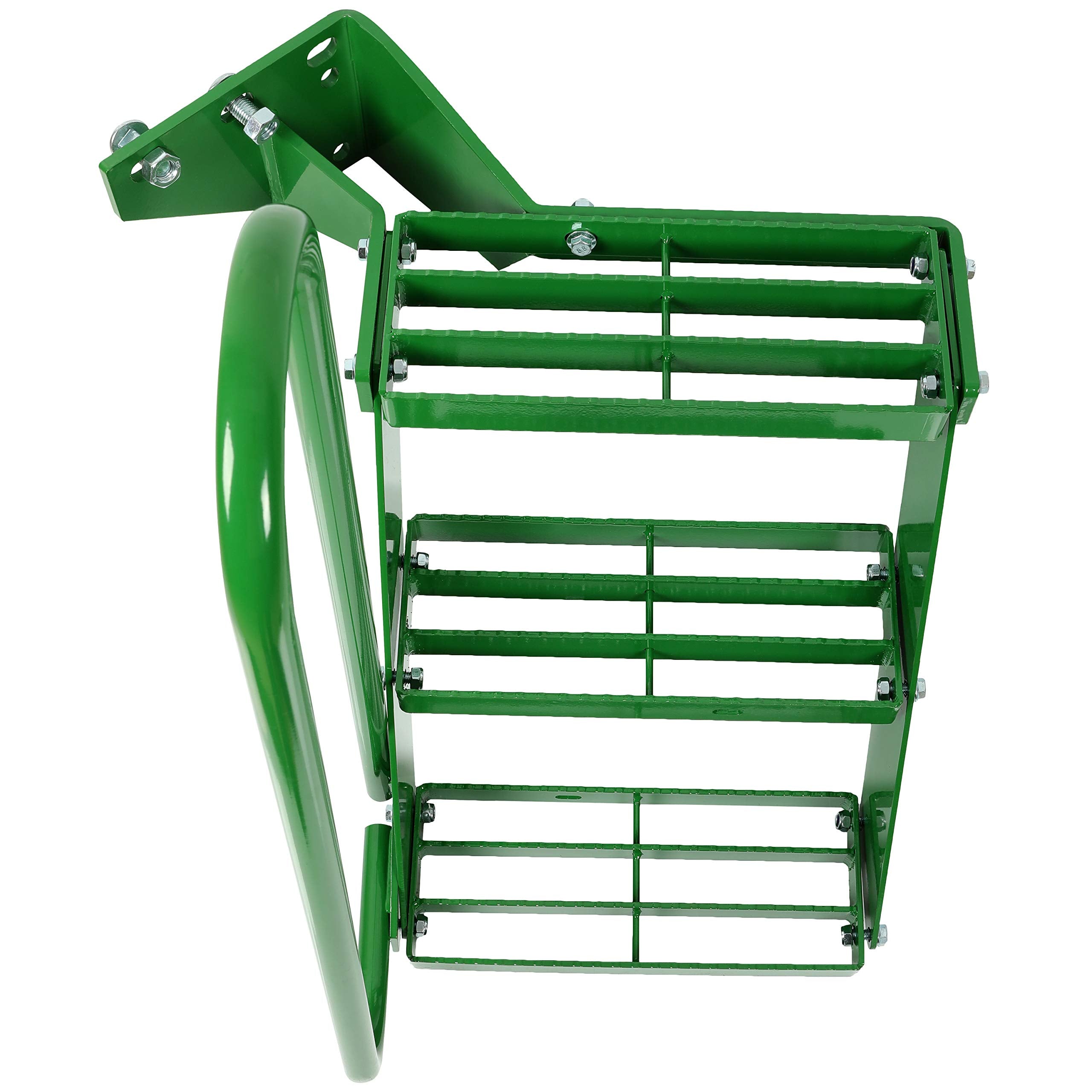 ECOTRIC Left Hand Stair Step Kit for John Deere 4050, 4240, 4430, 4630, 4440, 4230 - Green, Model JD-024