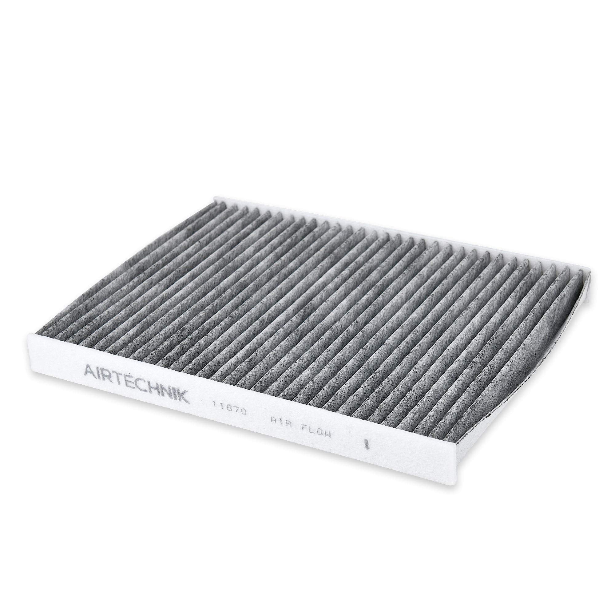 Airtechnik Cf11670 Cabin Air Filter W/Activated Carbon | Fits Ford Ecosport 2018-2022, Fiesta 2011-2019 - Be8Z-19N619-A