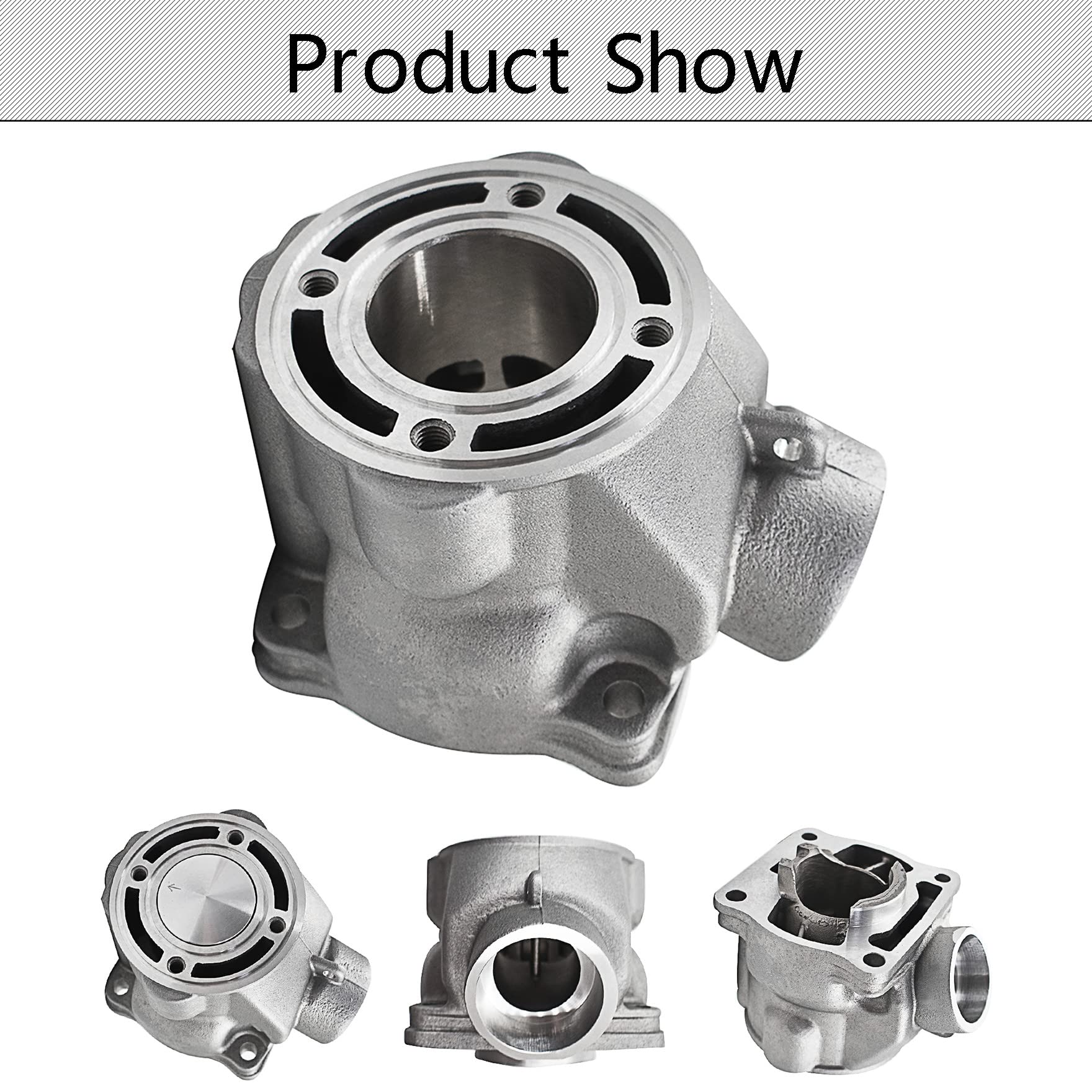 Waltyotur Cylinder Piston Gasket Top End Kit 4Es-11311-30-00 Replacement For Yamaha Yz85 2002-2022