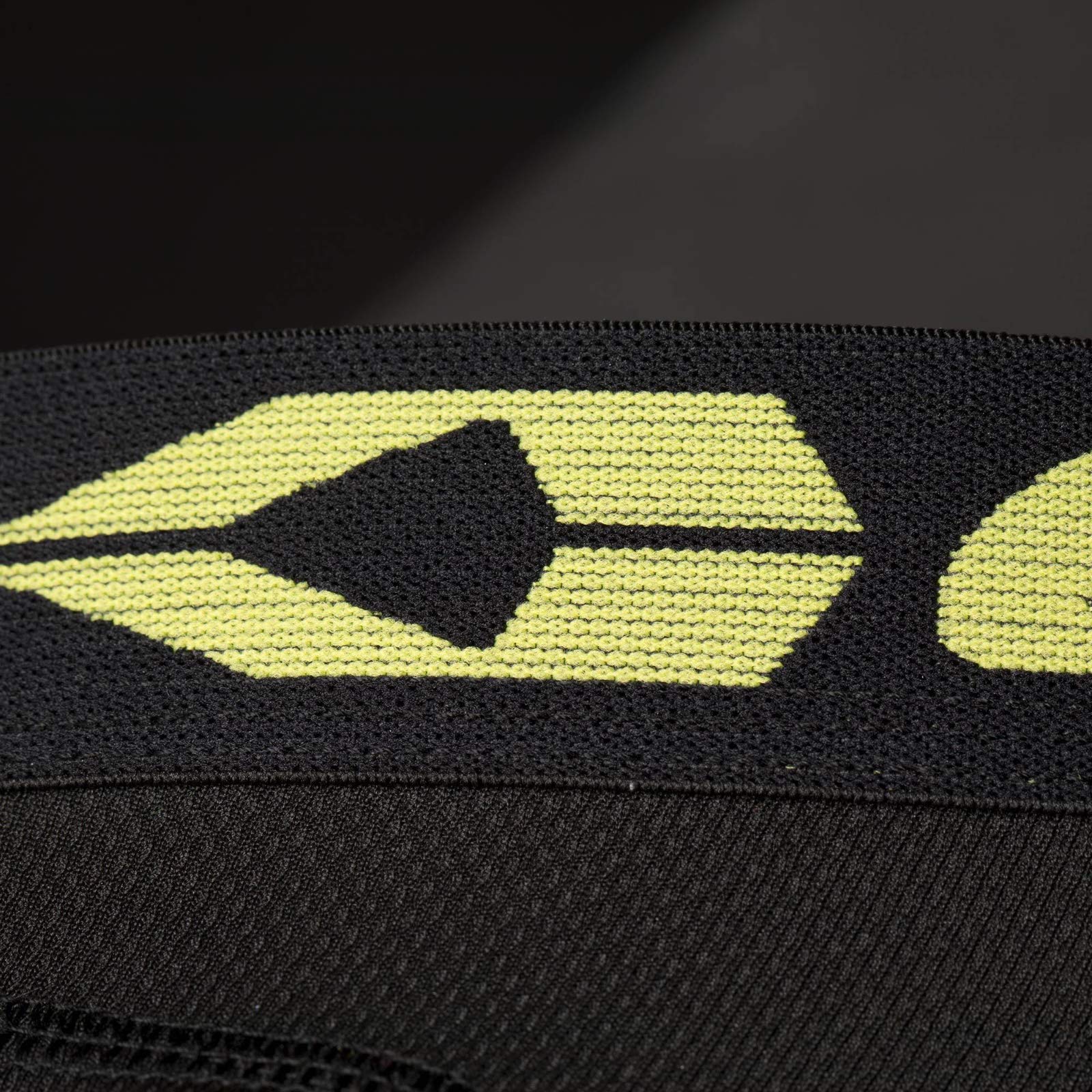 Evs Unisex Adult Tug Fusion Socks, Black Hi-Viz Yellow, Large-X-Large