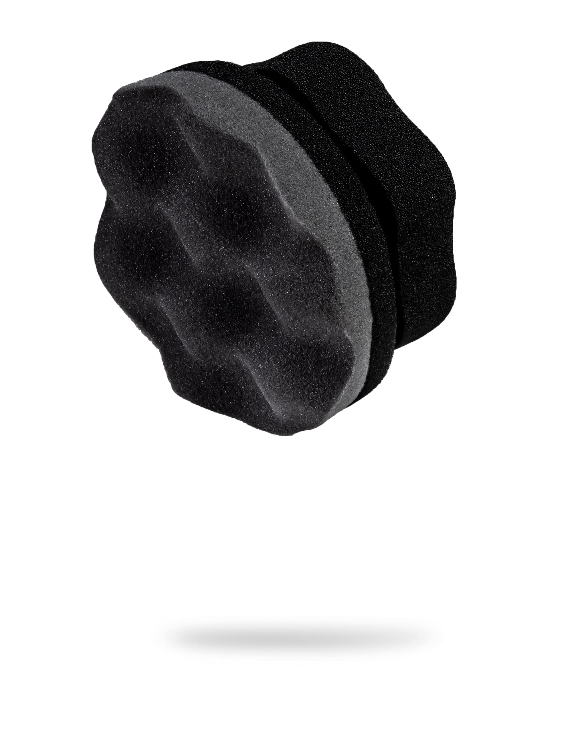 Adam'S Polishes Pro Tire Hex Grip Applicator - Tire Shine Car Detailing Foam Sponge Tool | Car Cleaning Supplies After Car Wash Leaner | For Vinyl Rubber & Trim Accessories | Wheel & Rim Cleaner