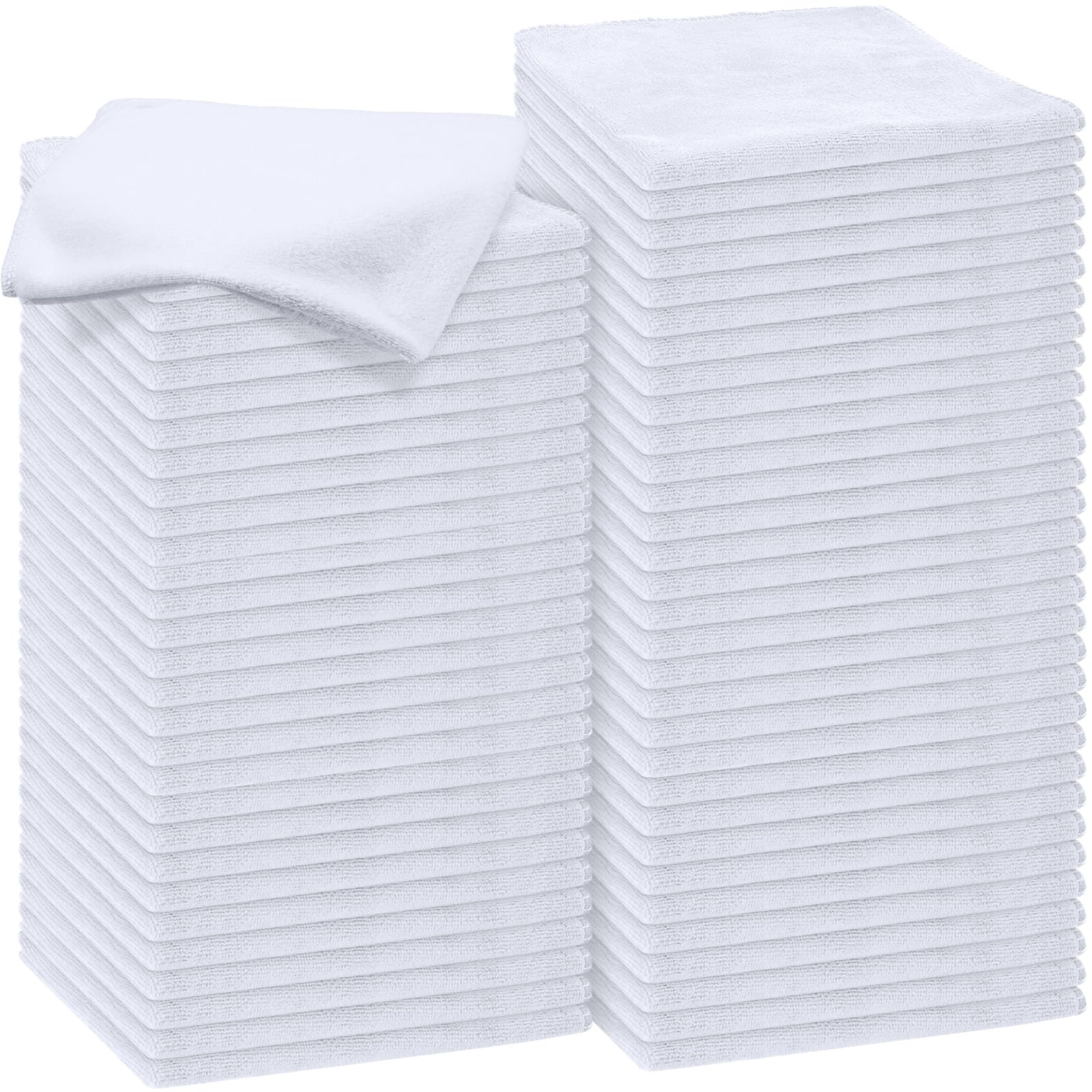 Nuenen Microfiber Cleaning Cloths for Cars 16 x 16 Inch Ultra Absorbent Car Towels Drying Reusable Cleaning Supplies House Kitch