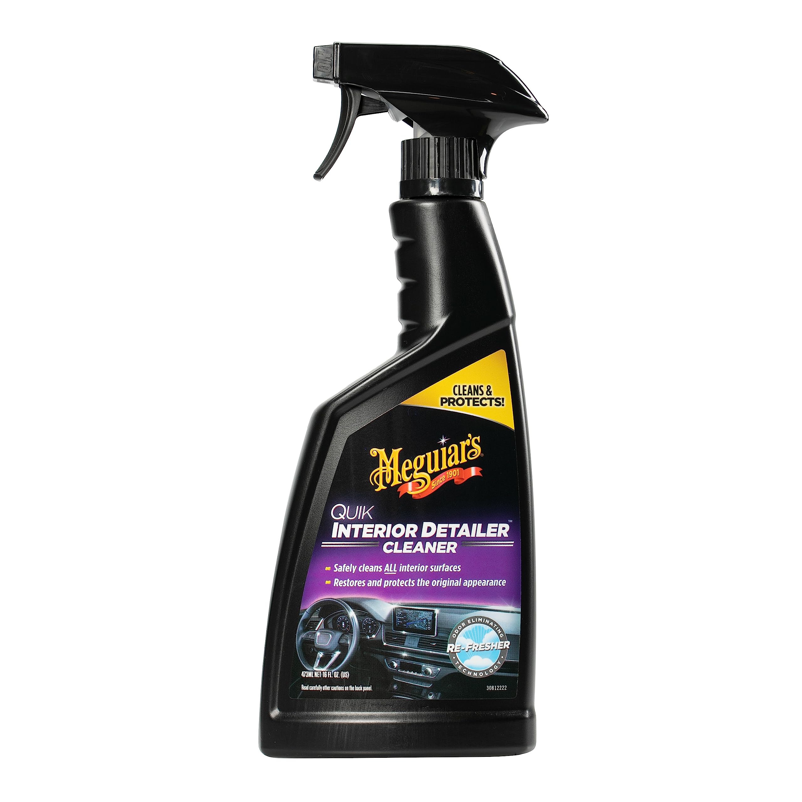 Meguiars Quik Interior Detailer  This NonGreasy Formula Cleans and Protects All Interior Surfaces  Easy Cleaning and Interior