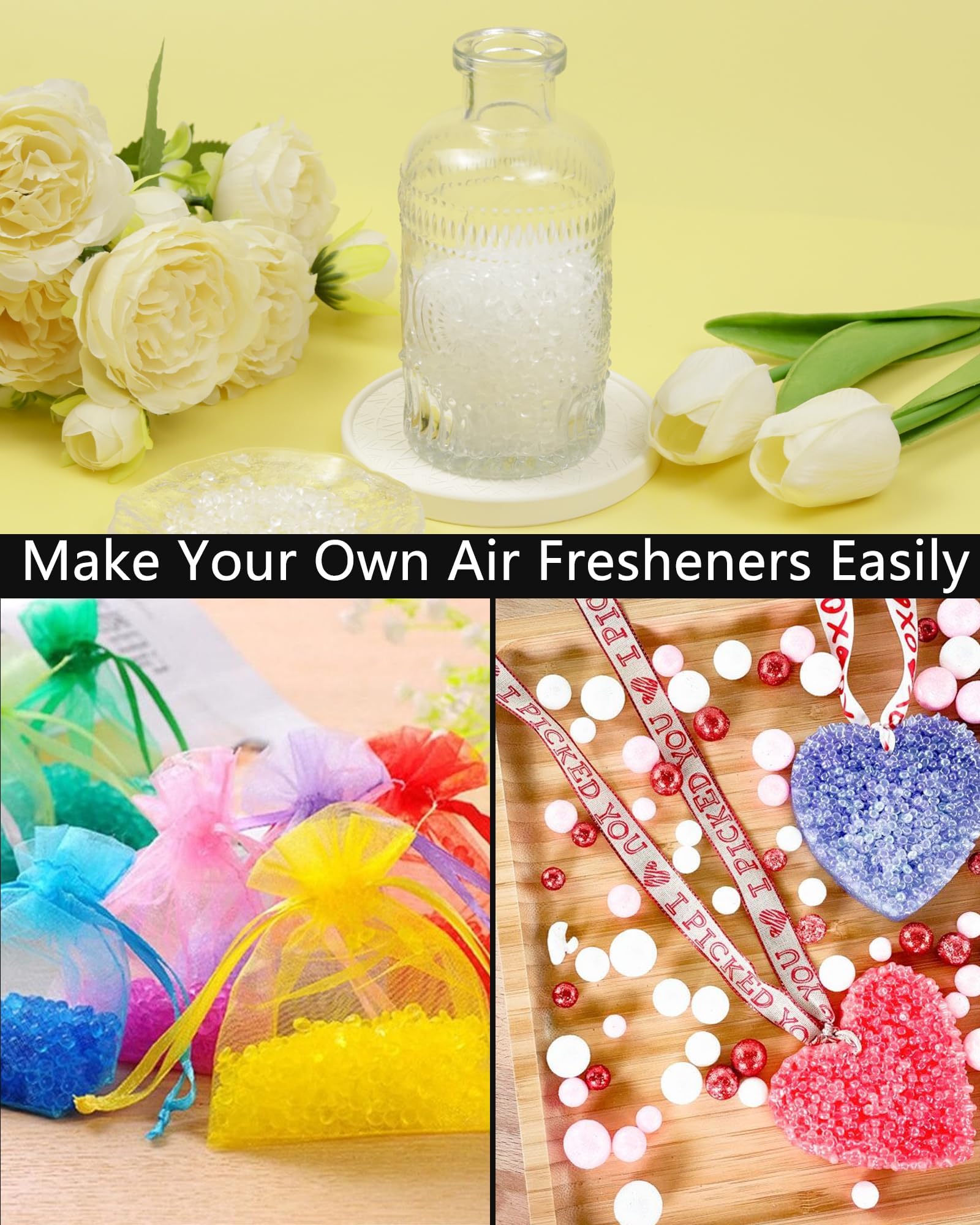 3Lb Unscented Aroma Beads For Car Freshies Freshie Beads Freshie Supplies Diy Homemade Natural Eva Beads Bulk