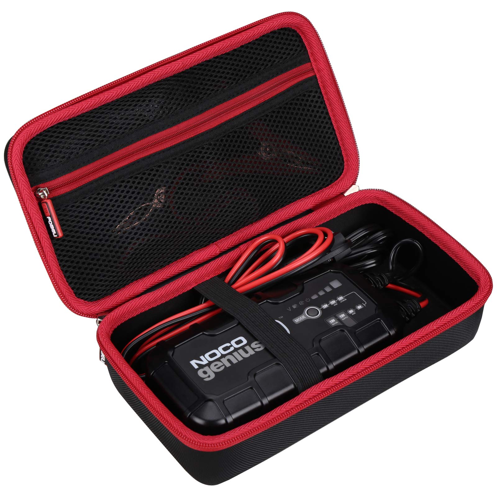 Fblfobeli Hard Travel Case Compatible With Noco Genius10, 10-Amp Fully-Automatic Smart Battery Charger (Case Only)