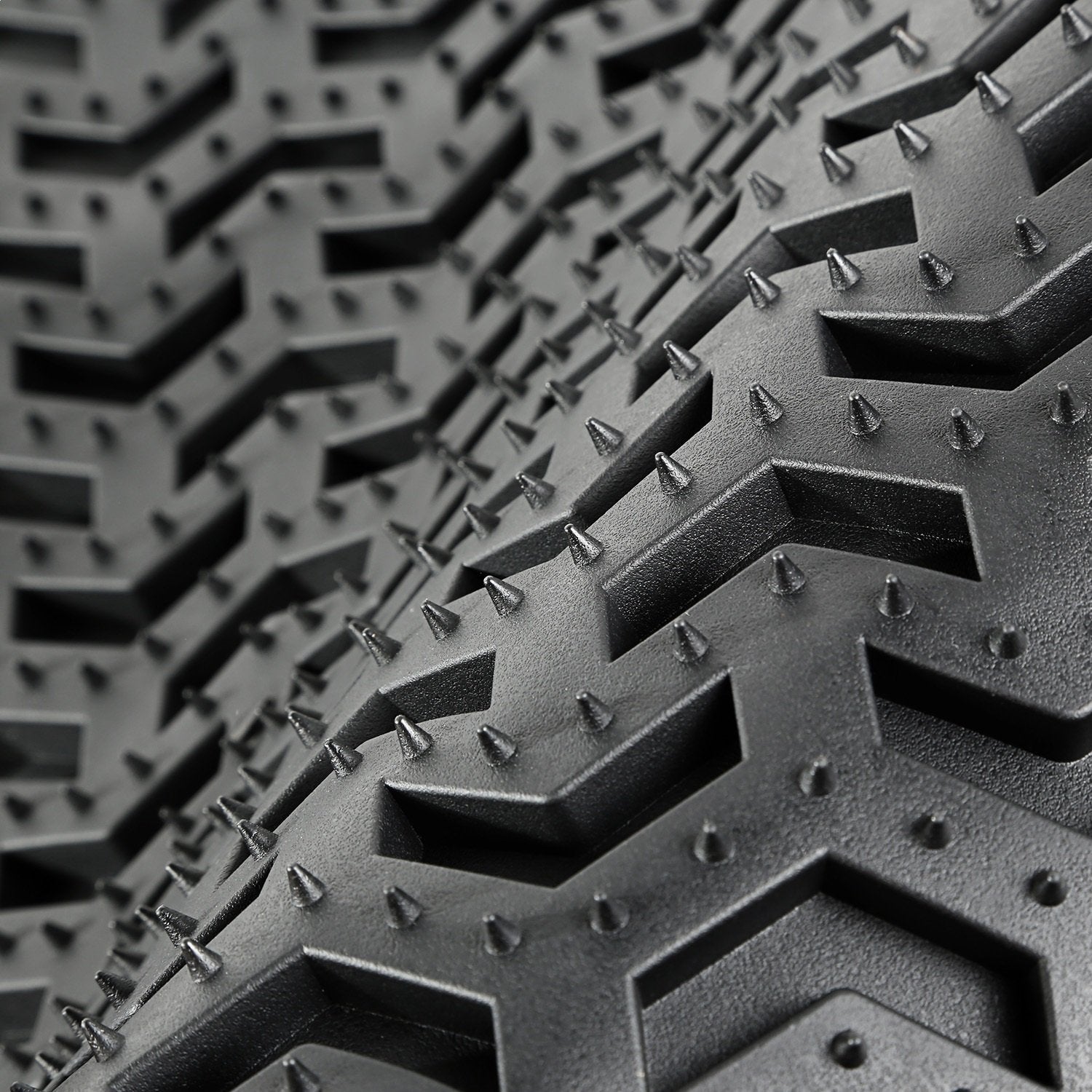 Rugged Ridge 82903.08 Floor Liner, Front; Black, 2009-2018 Dodge / Ram 1500 / 2500 / 3500 Crew, 2500 / 3500 Mega Cab