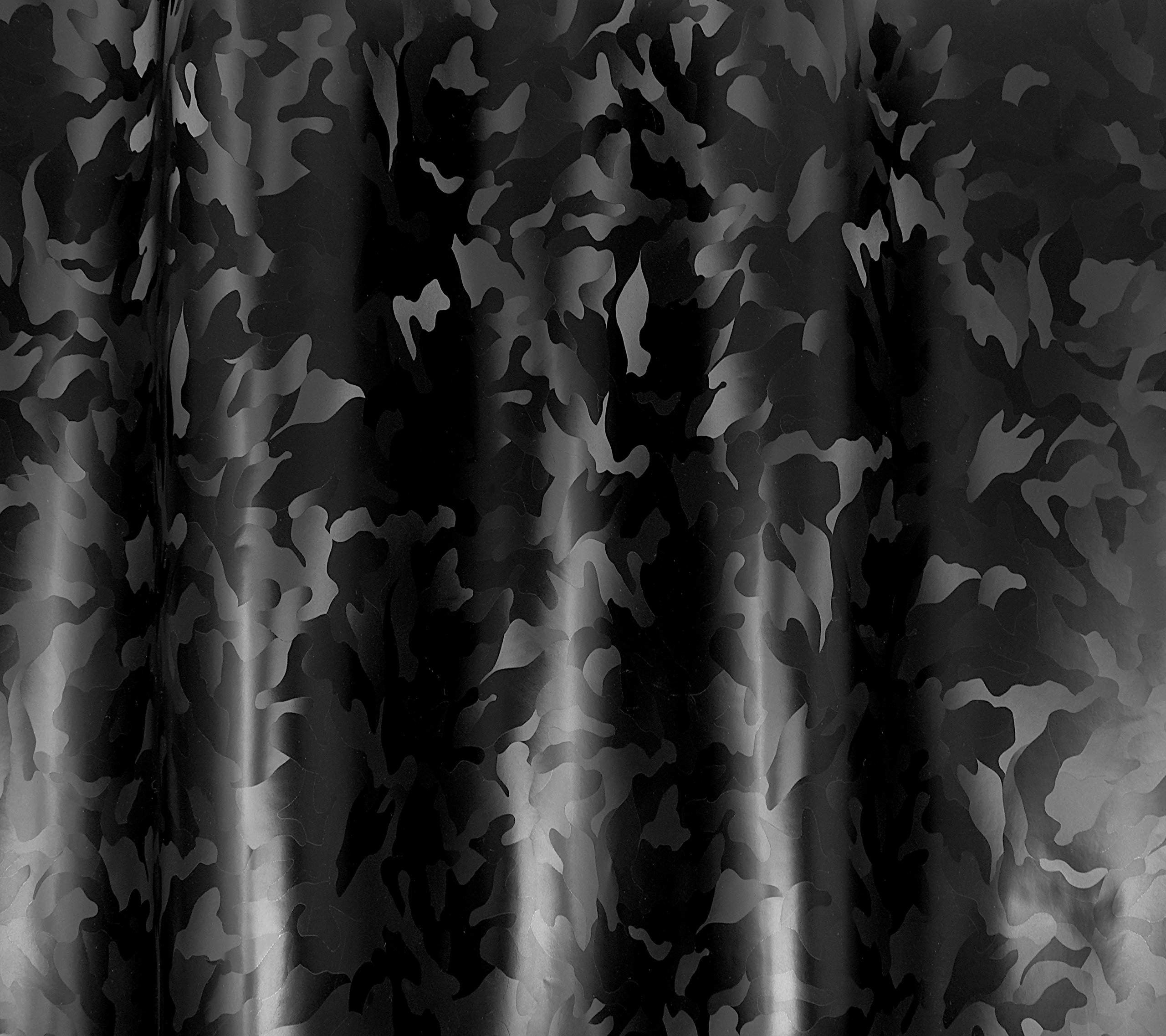 VViViD Stealth Camouflage Vinyl Wrap Roll, 10ft x 5ft, Black, Durable Material