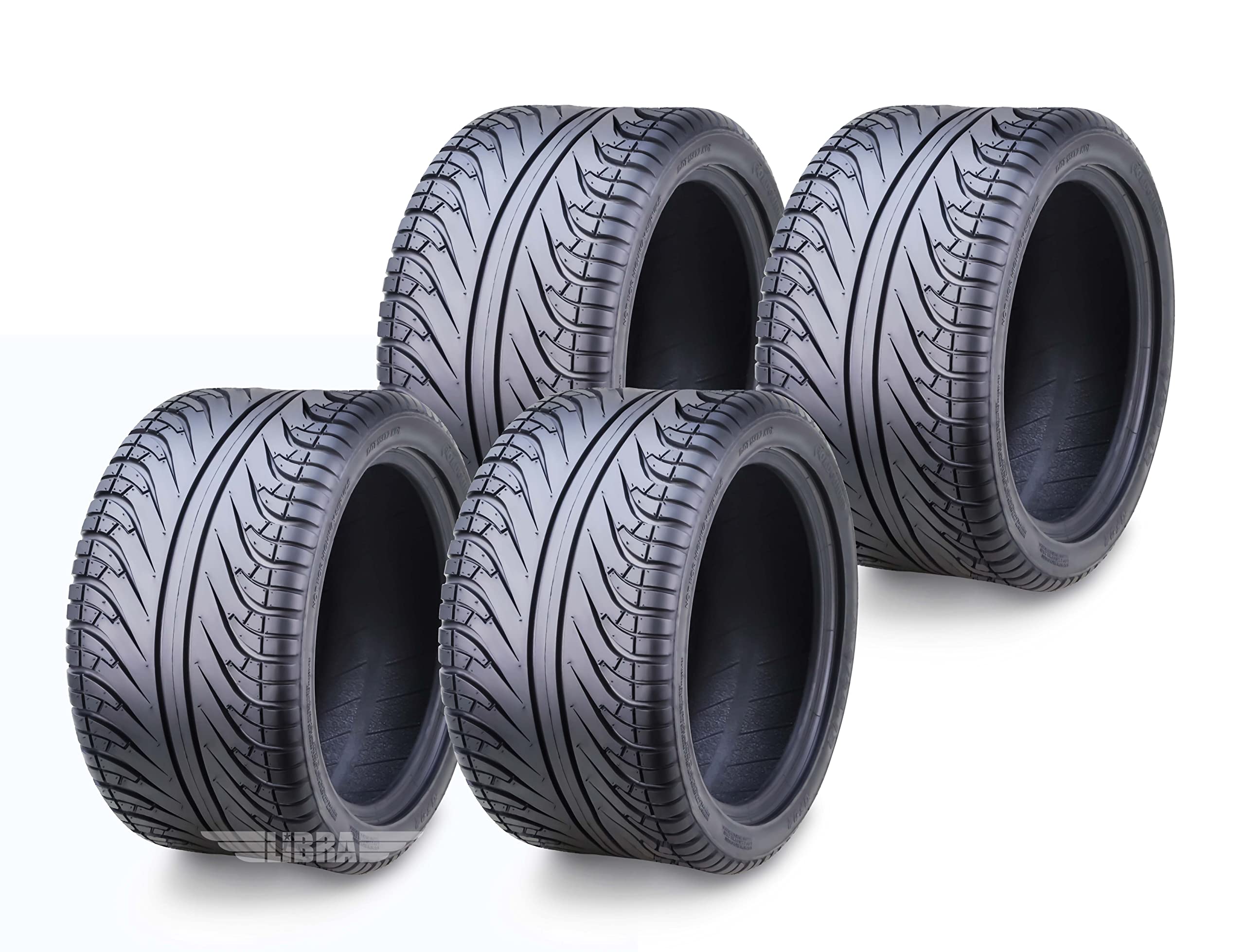 ROADGUIDER 205/30-14 Golf Cart ATV Tires 4 Ply 205/30x14 -Set 4-14038