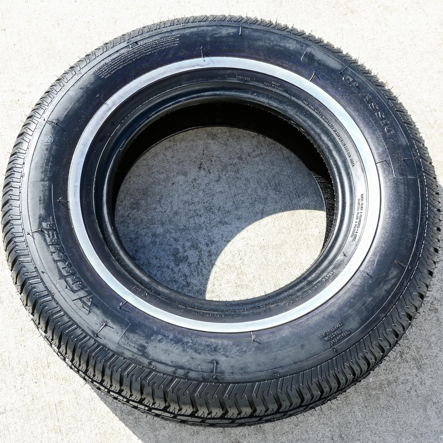 Tornel Classic All-Season Touring Tire 155/80R13 4-Ply WSW White Side Wall